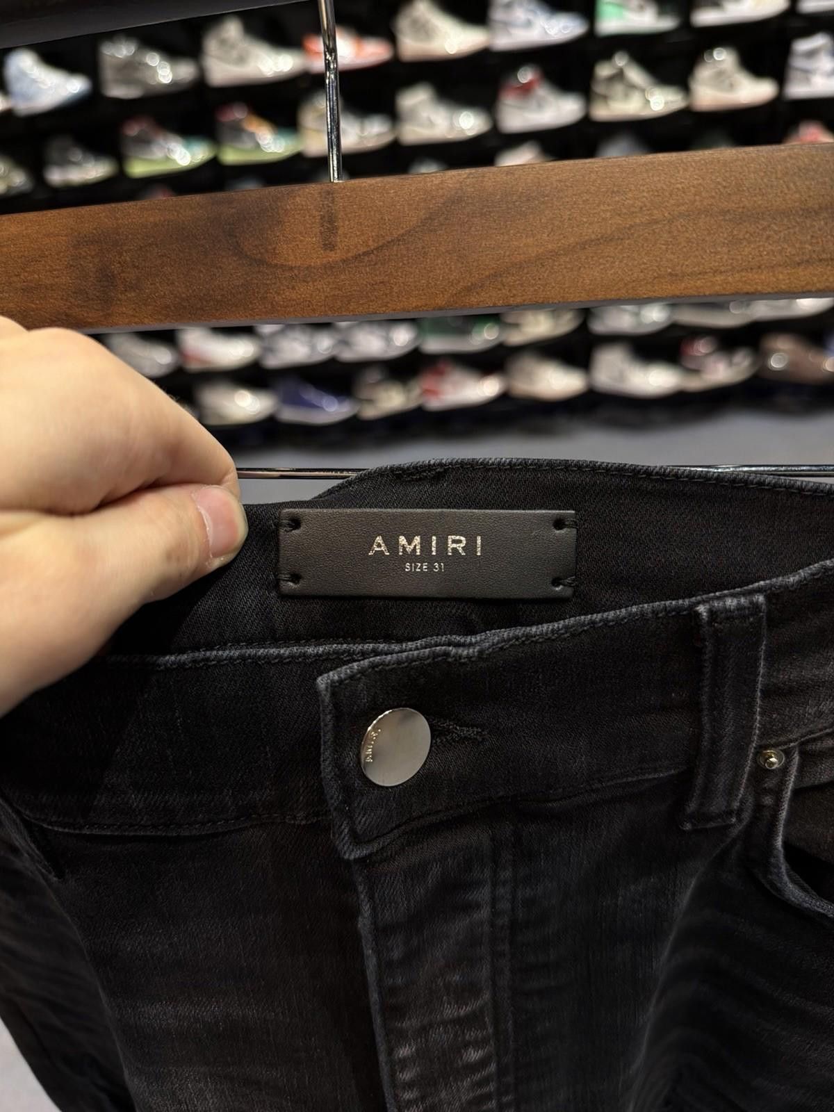 Amiri Size 31 - Amiri Thrasher Black Jeans 100% Authentic NEW Size US 31 - 10 Thumbnail