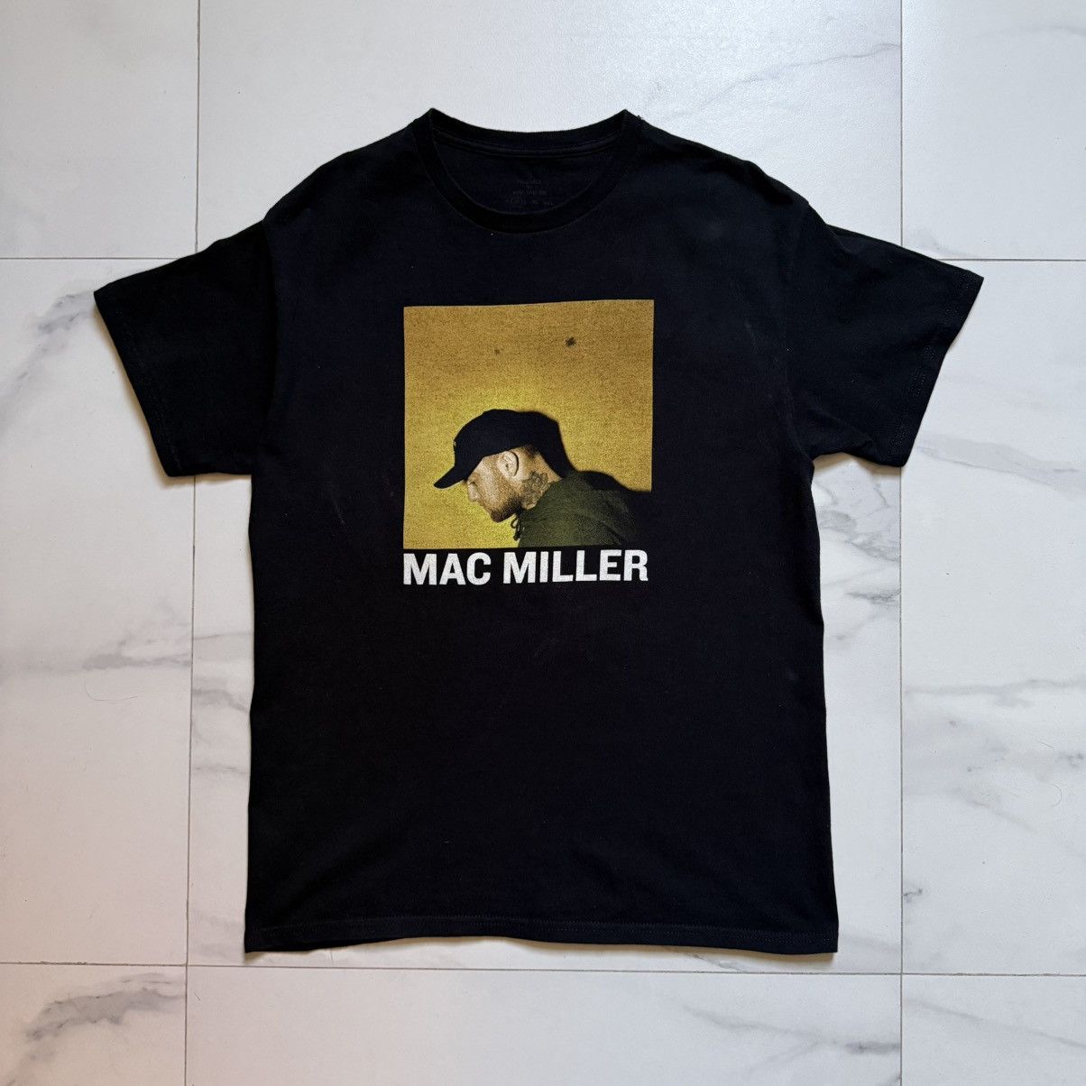 Mac Miller Mac Miller Black Portrait T-Shirt Size US M / EU 48-50 / 2 - 2 Thumbnail