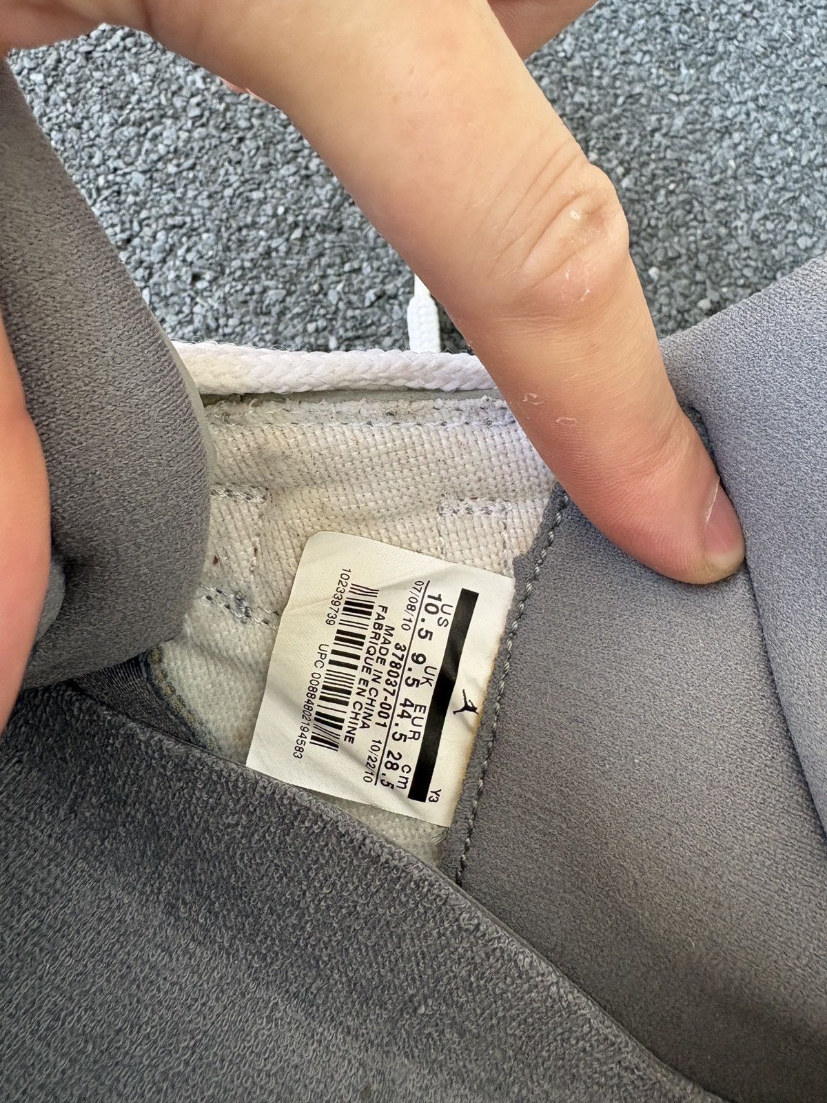 Jordan Brand × Nike Air Jordan 11 Retro 'Cool Grey' 2010 Reissue Size US 10 / EU 43 - 7 Thumbnail