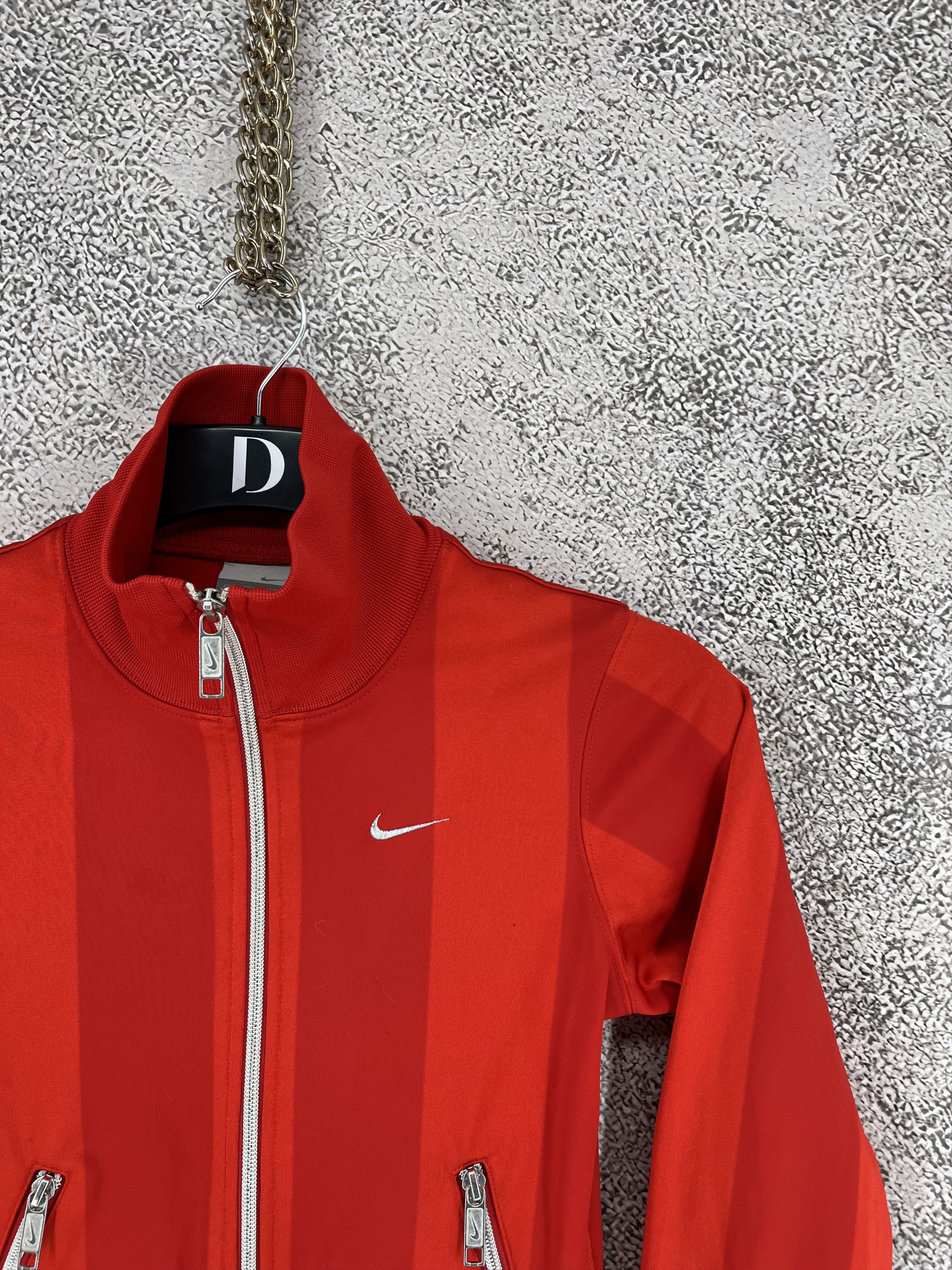 Nike Women's Vintage 00's y2k Track Top Zip Jacket Just Do It Red Size S / US 4 / IT 40 - 4 Thumbnail