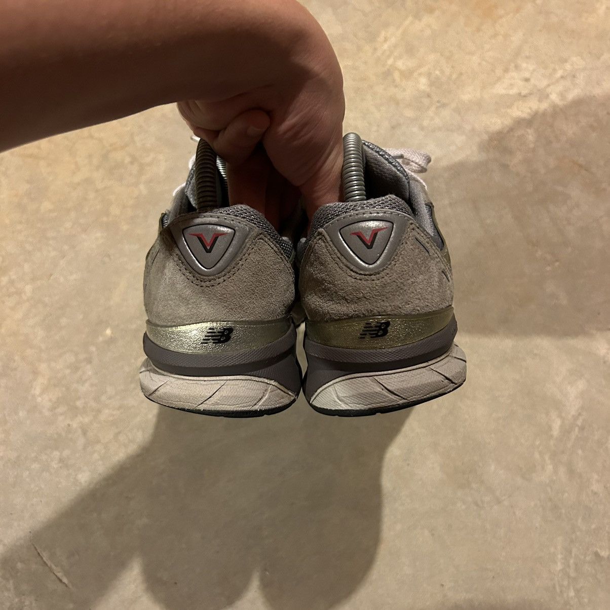Japanese Brand × New Balance New Balance 990v5 Core Grey US 7 Size US 7 / EU 40 - 4 Thumbnail