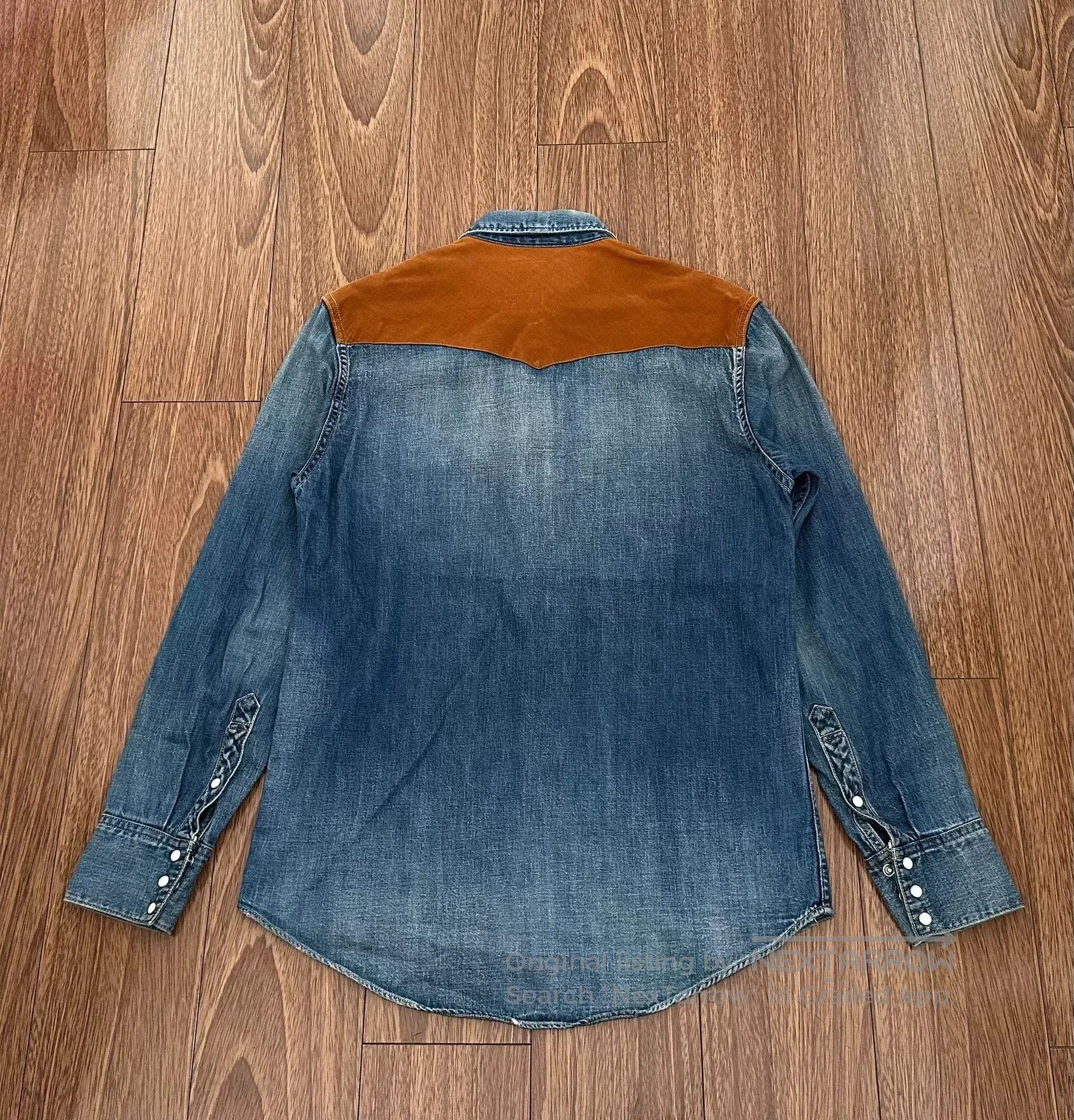 Visvim visvim ss picaro damaged denim shirt. Size US S / EU 44-46 / 1 - 2 Thumbnail