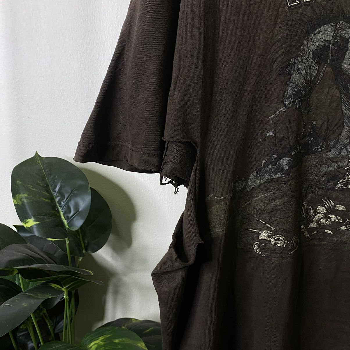 Band Tees 90s Heavy Metal Band Fashion Victim Skulls Style Distressed Size US XXL / EU 58 / 5 - 4 Thumbnail
