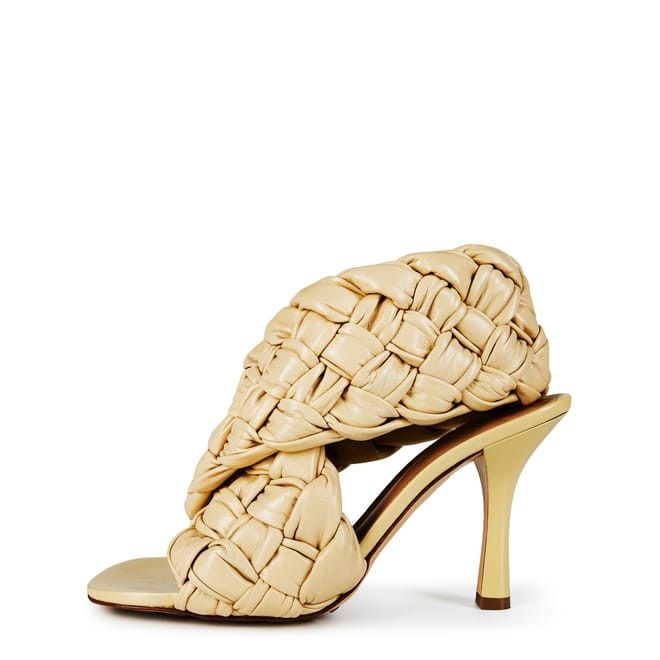 Bottega Veneta Bottega Veneta Sling Back Stiletto Heel Mules in Yellow Size US 6 / IT 36 - 2 Thumbnail