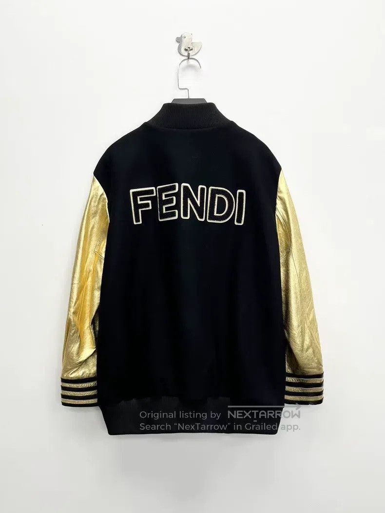 Fendi Fendi Black Rhinestone Furry Little Monster Wool Leather B Size XS / US 0-2 / IT 36-38 - 2 Thumbnail