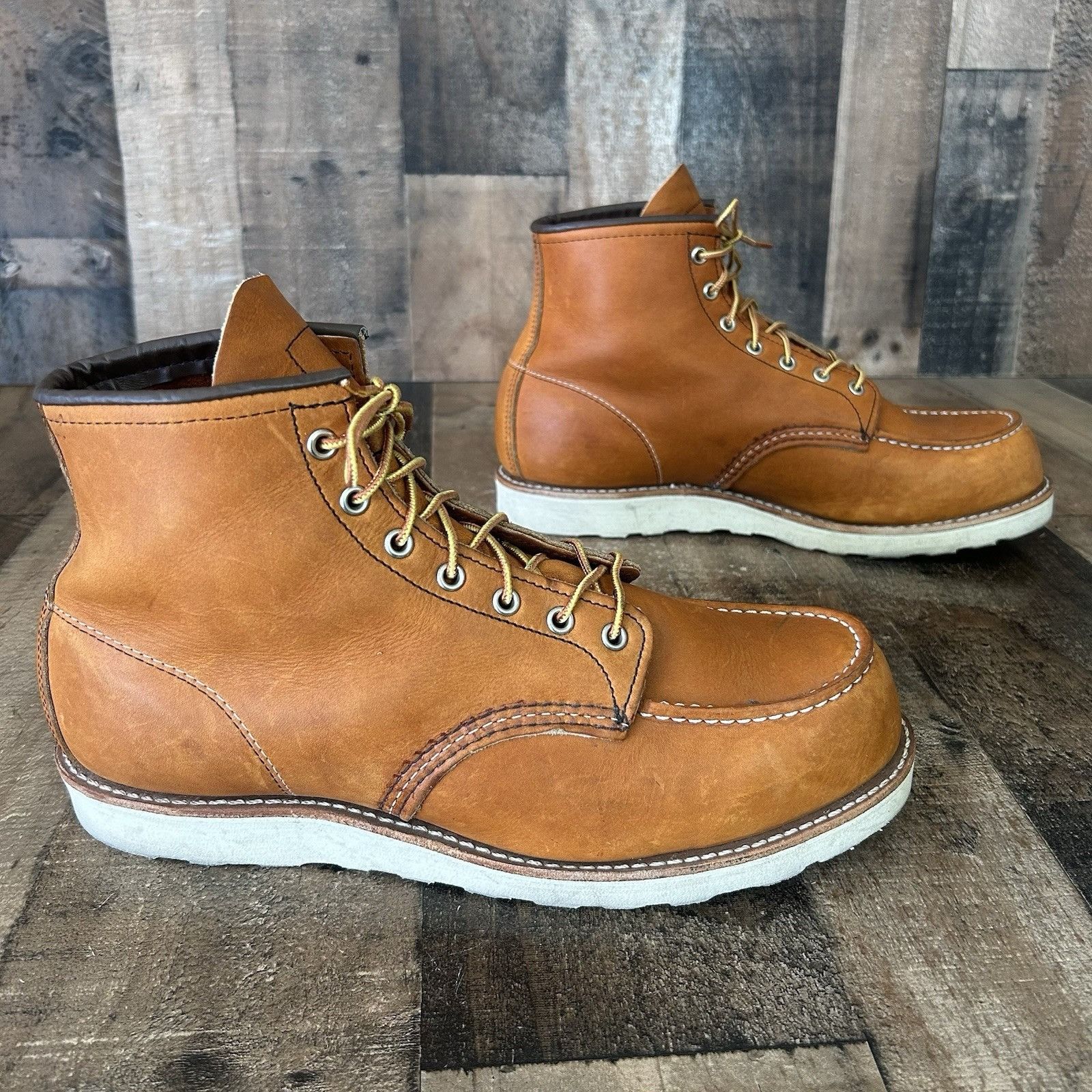 Red Wing Red Wing 875 Moc Toe Work Boots Mens 12 EE Size US 12 / EU 45 - 12 Thumbnail