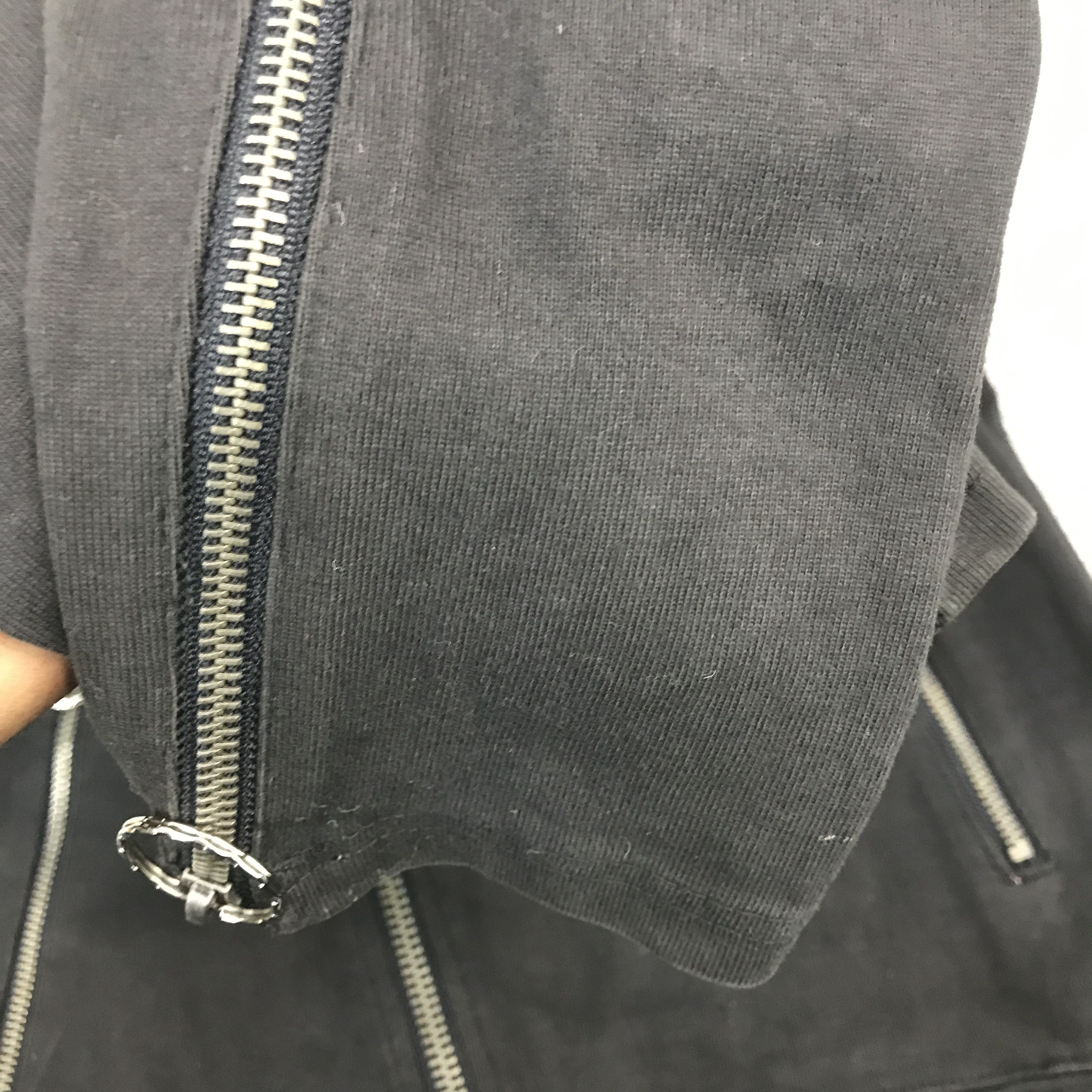 place plan japan black punk jacket