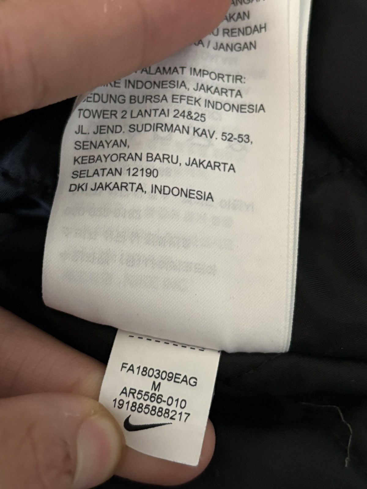 Supreme Supreme x Nike Double Zip Quilted Work Jacket FW18 Size US M / EU 48-50 / 2 - 8 Thumbnail