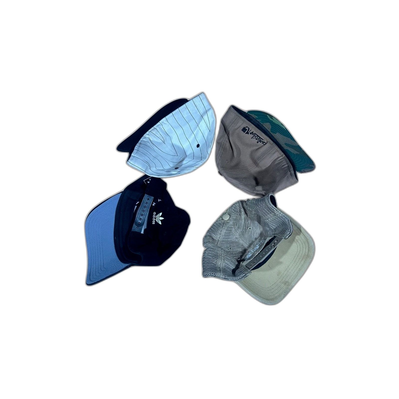 Patagonia Lot of 11 Brand Hats Patagonia Carhartt Adidas Vintage Resel Size ONE SIZE - 9 Thumbnail