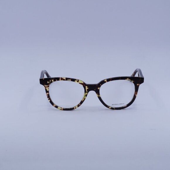 Bottega Veneta Bottega Veneta BV1020O 002 Eyeglasses Havana 49mm Cat Eye Size ONE SIZE - 4 Thumbnail