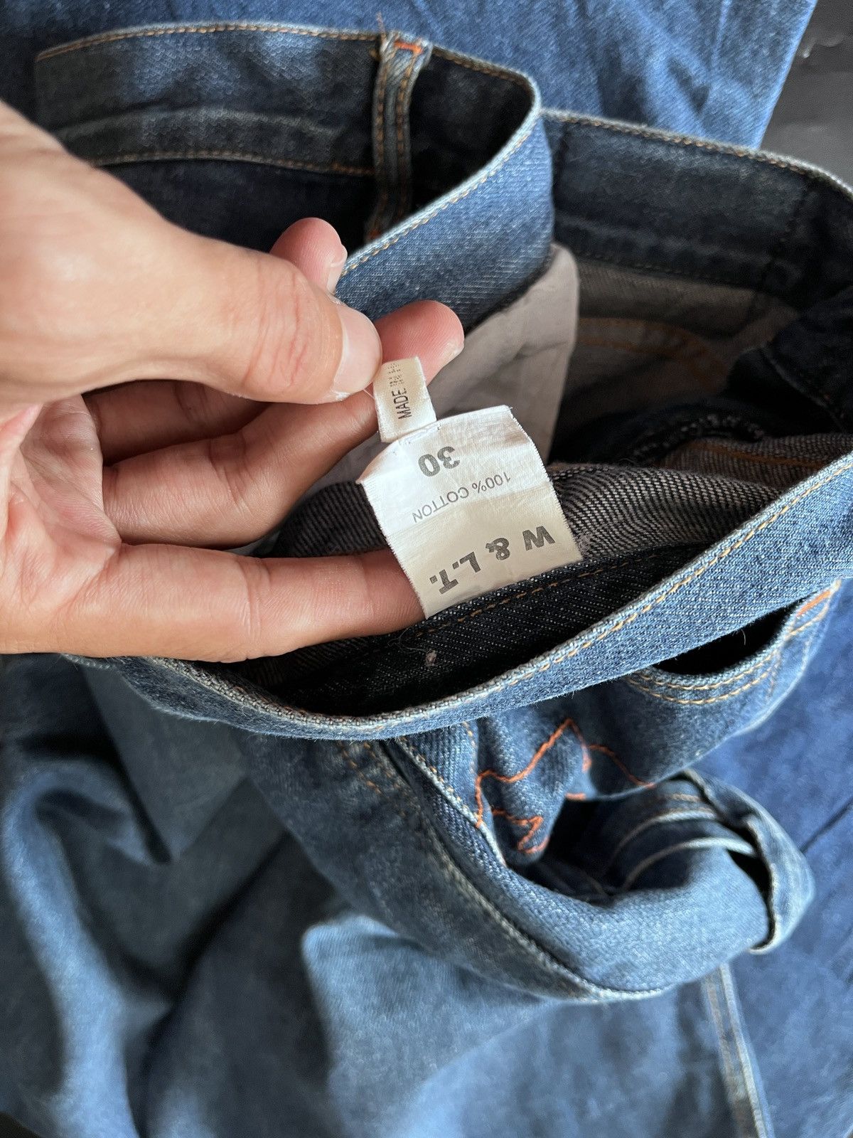 W&LT W&LT gimmick pocket jeans Size US 30 / EU 46 - 10 Thumbnail