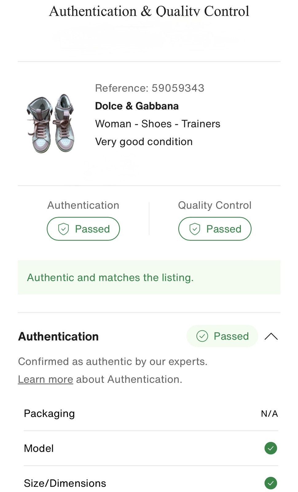 Dolce & Gabbana DOLCE & GABBANA White/Pink Portofino Donna High Top Sneakers Size US 10.5 / IT 40.5 - 8 Thumbnail