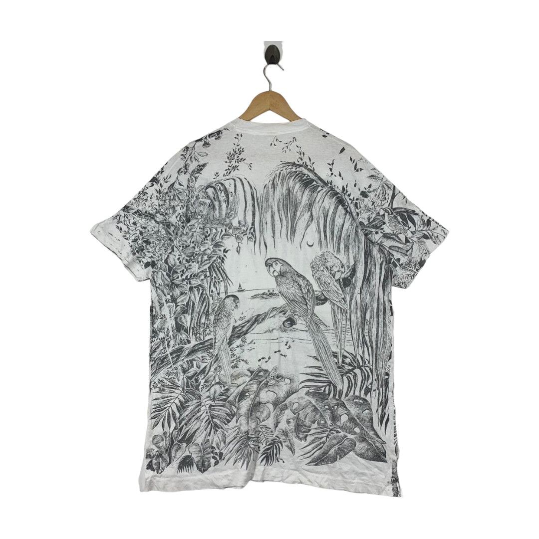 Other Vintage Hawaii All Over Print Parrot Tropical AOP Nature Tee Size US L / EU 52-54 / 3 - 4 Thumbnail