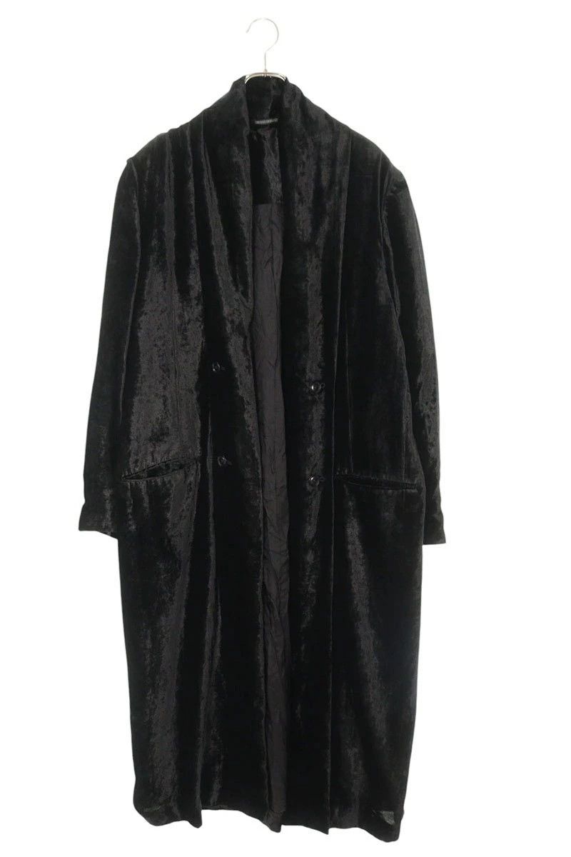 Yohji Yamamoto YOHJI YAMAMOTO POUR HOMME polyester velvet coat Size US L / EU 52-54 / 3 - 1 Thumbnail
