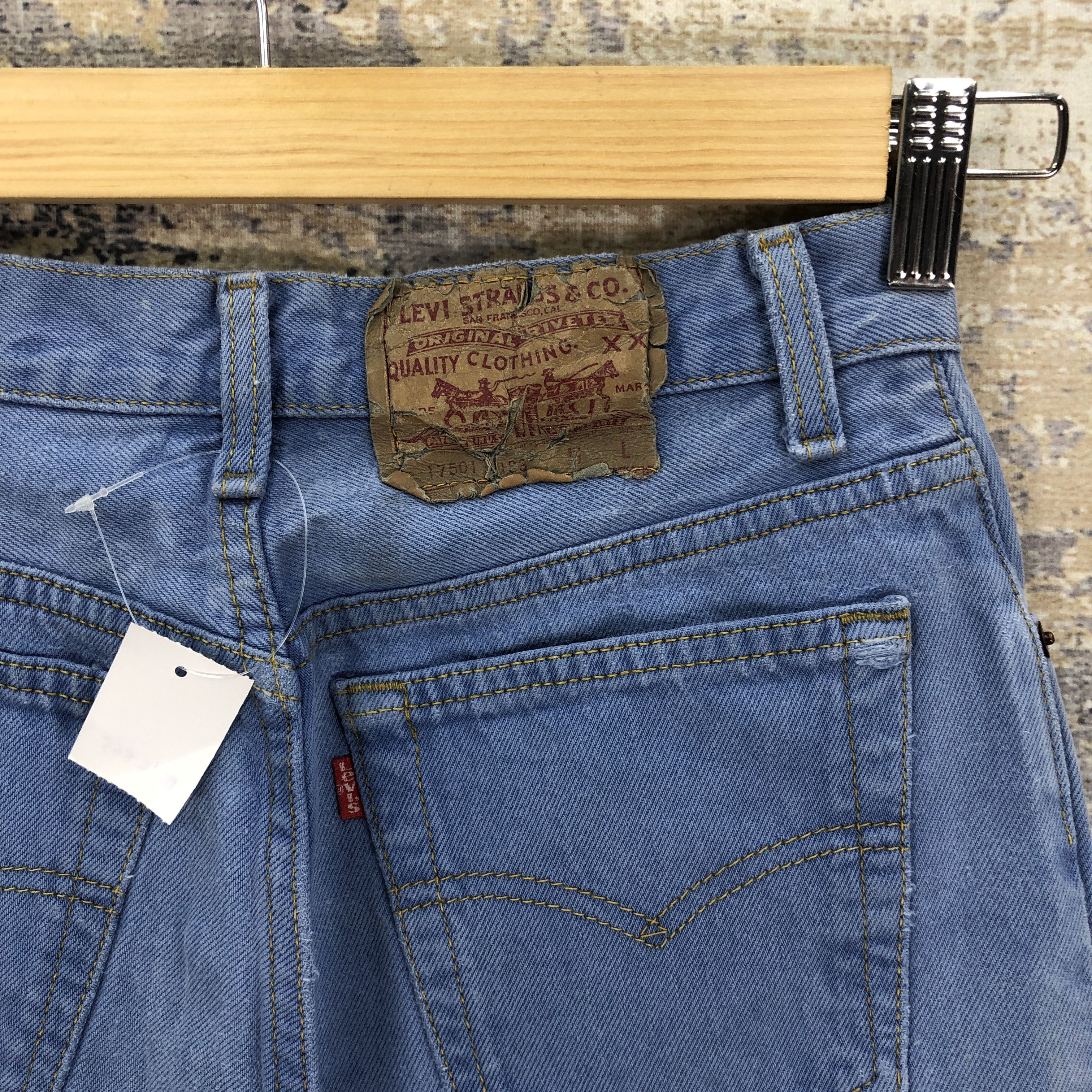 Levi's Vintage Levis 501 Jeans Blue Levi's Button Up Denim Size 24" / US 00 / IT 34 - 5 Thumbnail