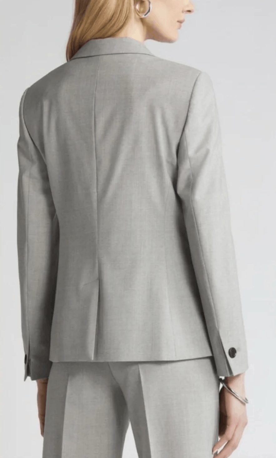 Hugo Boss Hugo Boss Jasewa Virgin Wool Blend Gray Blazer Size 50 / 18 Size XXL / US 16-18 / IT 52-54 - 6 Thumbnail