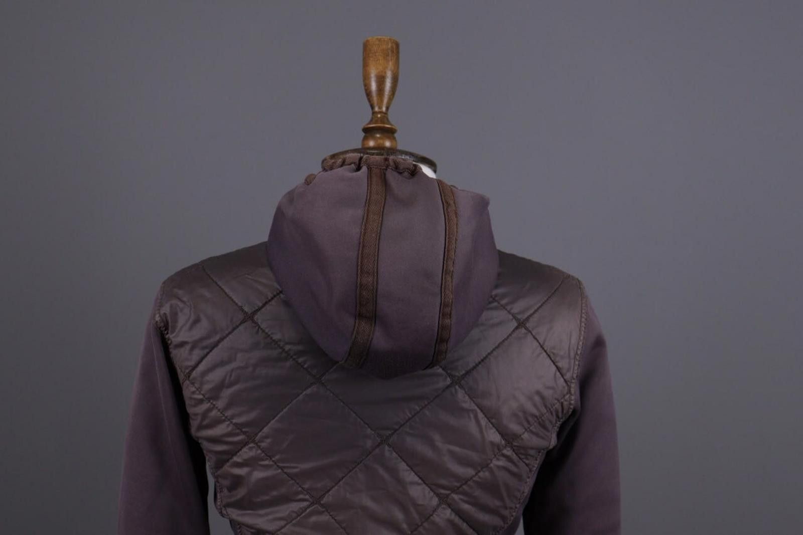 Frauenschuh Frauenschuh Brown Puffer Hooded Fleece Jacket Size S Size S / US 4 / IT 40 - 9 Thumbnail