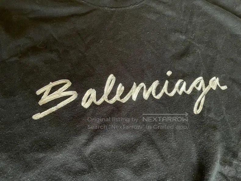 Balenciaga Balenciaga Oversized Distressed Short Sleeve Tee. Size US M / EU 48-50 / 2 - 3 Thumbnail
