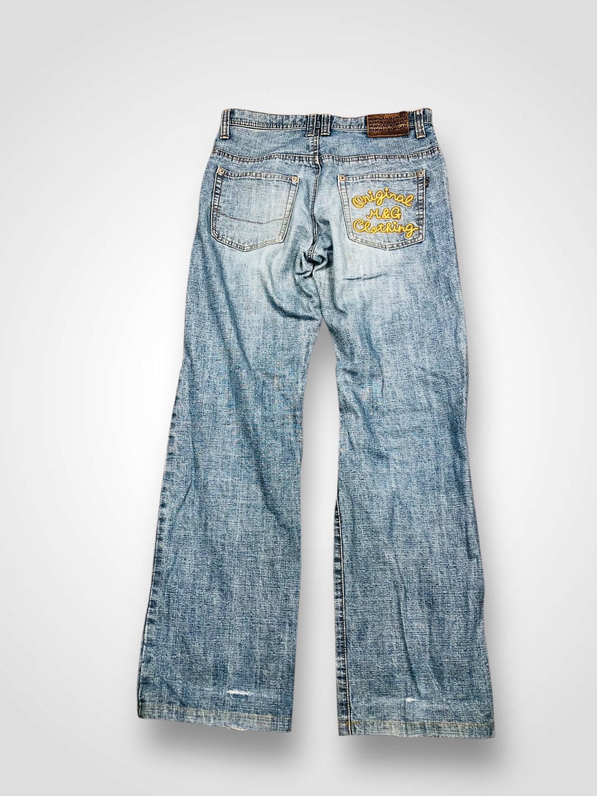 Morgan Homme Morgan Homme Distressed Jeans (33) Size US 30 / EU 46 - 2 Thumbnail