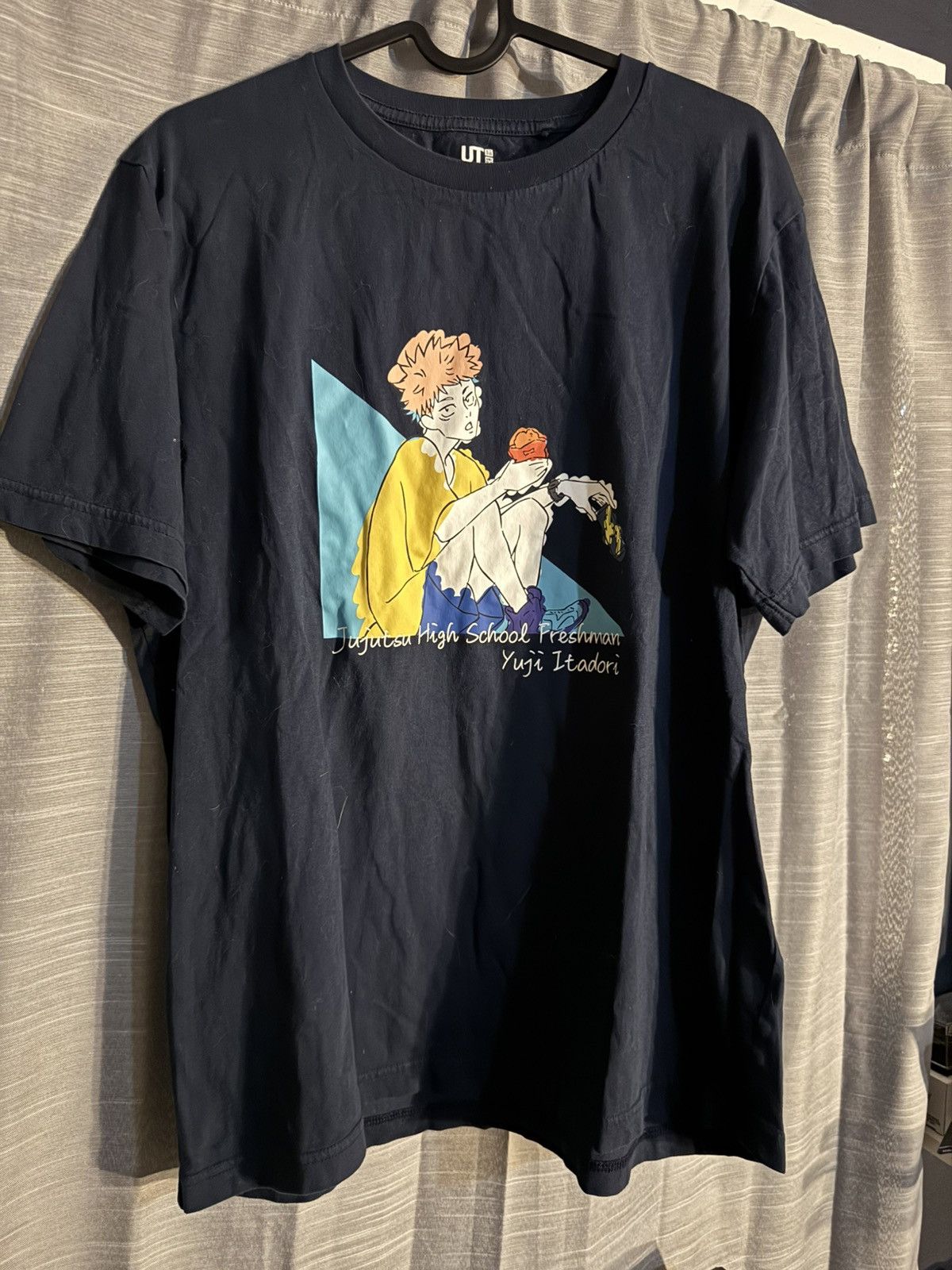 Japanese Brand × Uniqlo Uniqlo Jujutsu Kaisen yuji t shirt Size US M / EU 48-50 / 2 - 1 Thumbnail