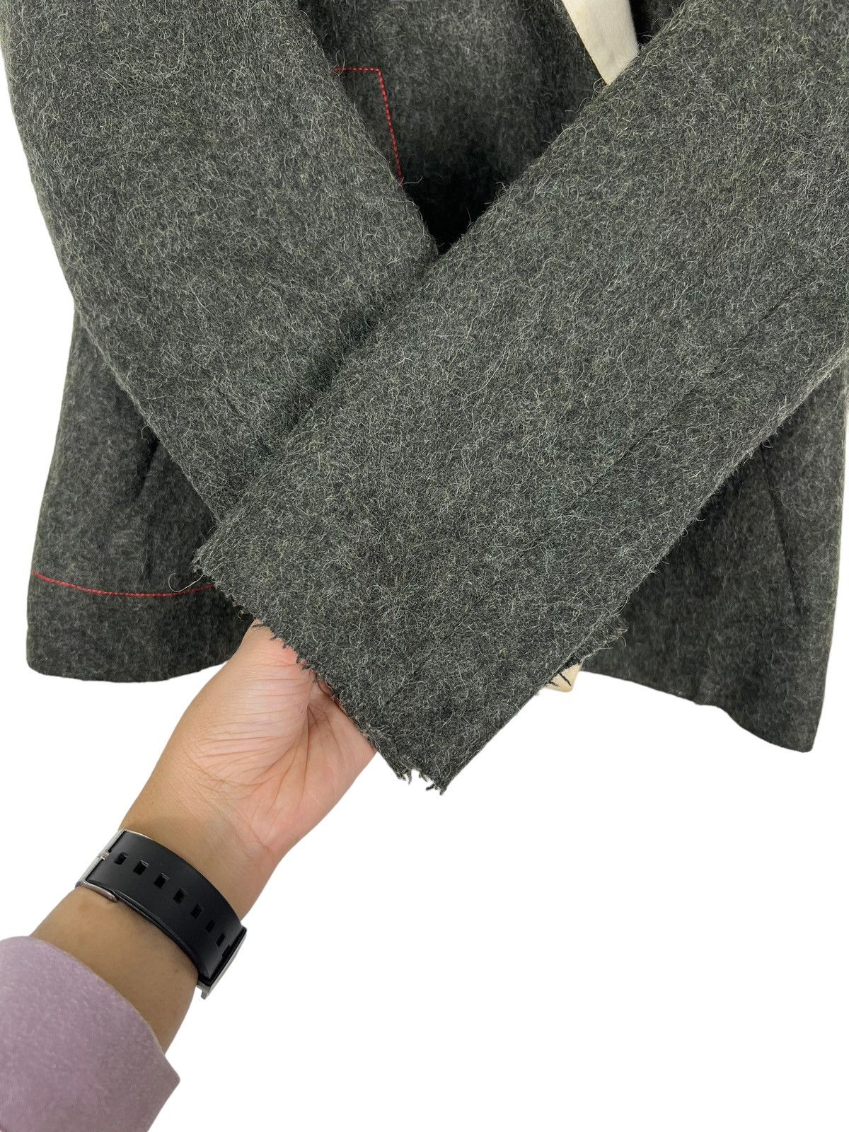 Japanese Brand 🔥 HANNOH AH 98 WOOL JACKET MADE IN FRANCE Size US S / EU 44-46 / 1 - 12 Thumbnail
