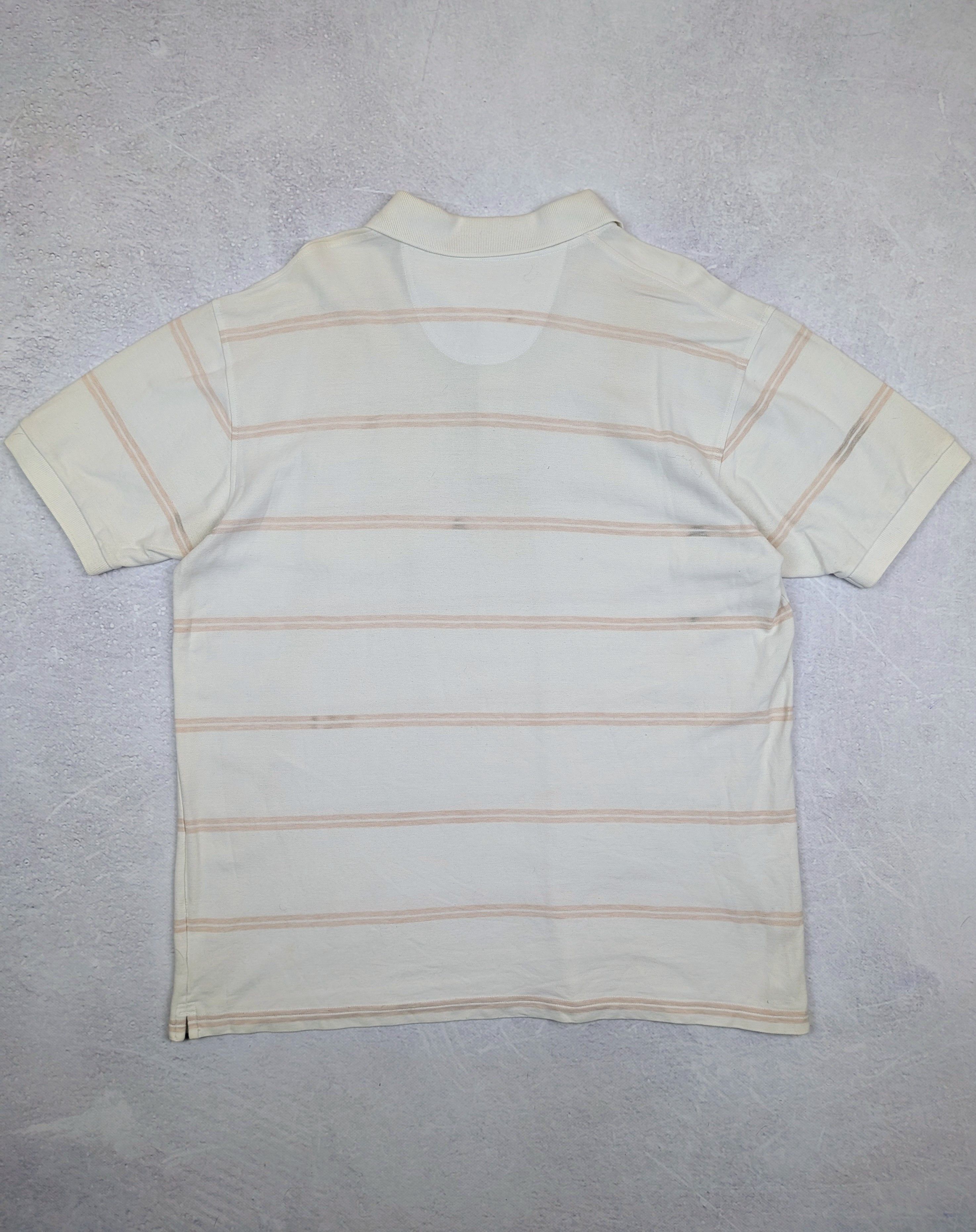 Roberto Cavalli Renato Cavalli Premium Cotton Striped Polo Shirt Size XL/XXL Size US XXL / EU 58 / 5 - 2 Thumbnail