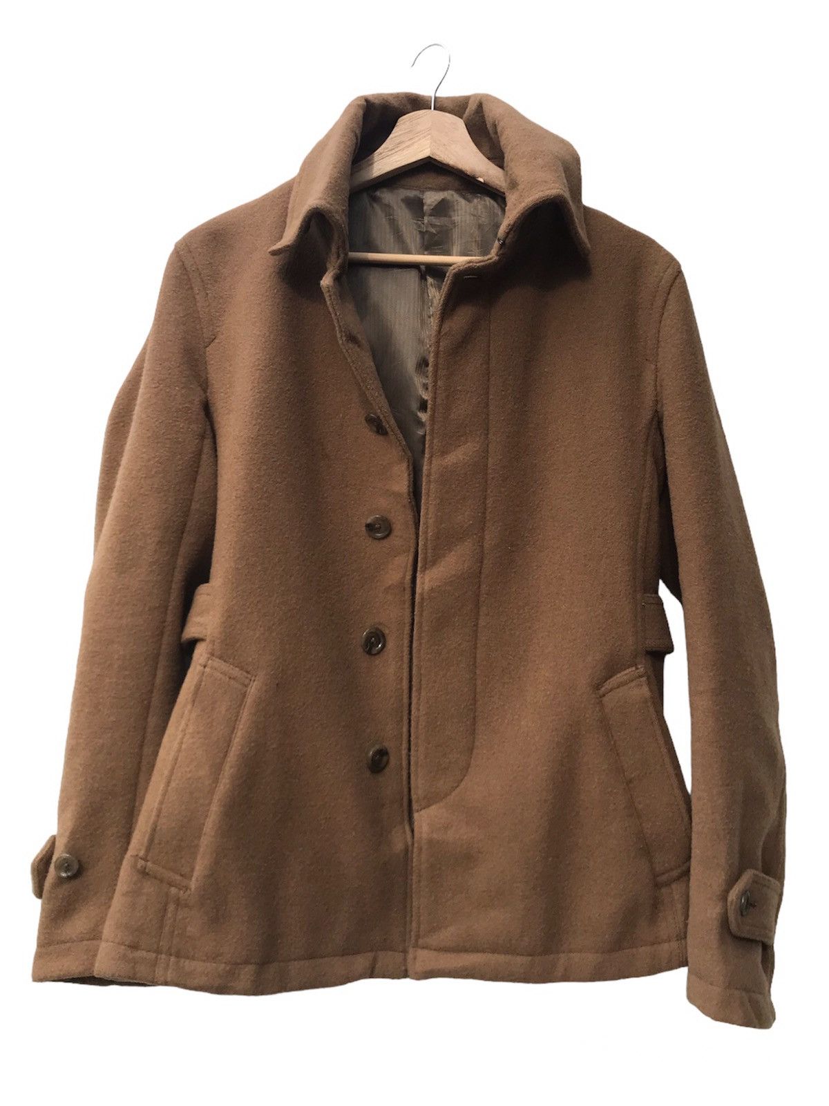 Le Grande Bleu (L.G.B.) × Tornado Mart 🔥BINDING OFFER🔥 Zero by Tornado Mart Melton Short Coat Size US M / EU 48-50 / 2 - 3 Thumbnail
