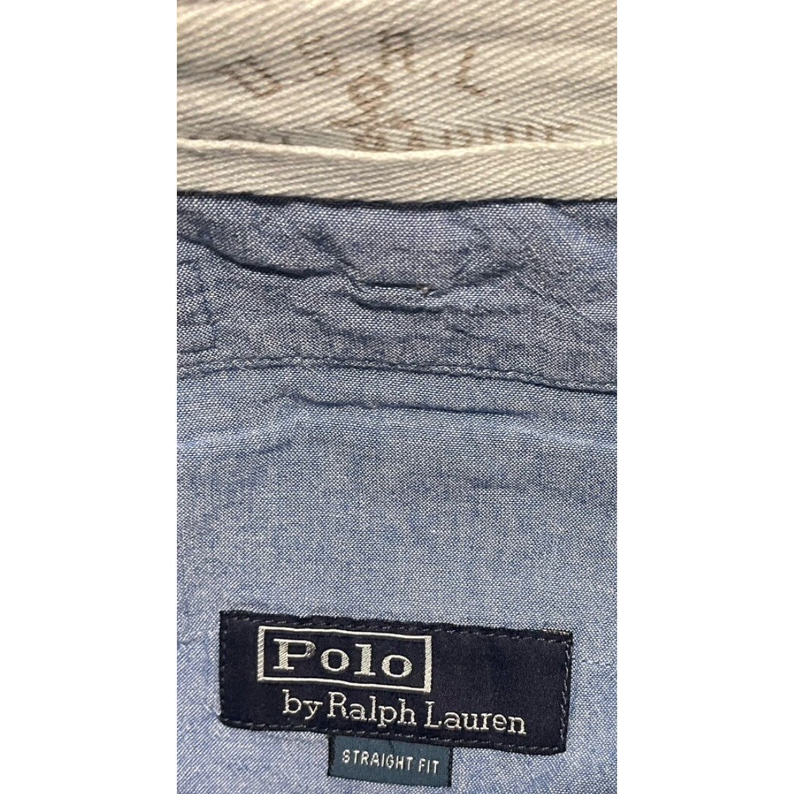 Polo Ralph Lauren Polo Ralph Lauren Shorts Mens 32 Blue Map Chino Flat Front Cotton Casual Travel Mens Size US XS / EU 42 / 0 - 3 Thumbnail