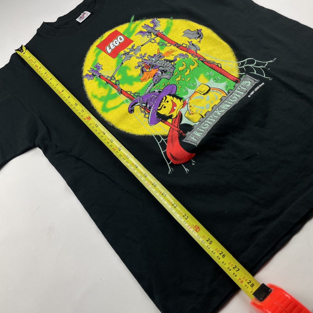 LEGO × Vintage Vintage 1997 Adult LEGO Fright Knights T-Shirt L Like New Size US L / EU 52-54 / 3 - 6 Thumbnail
