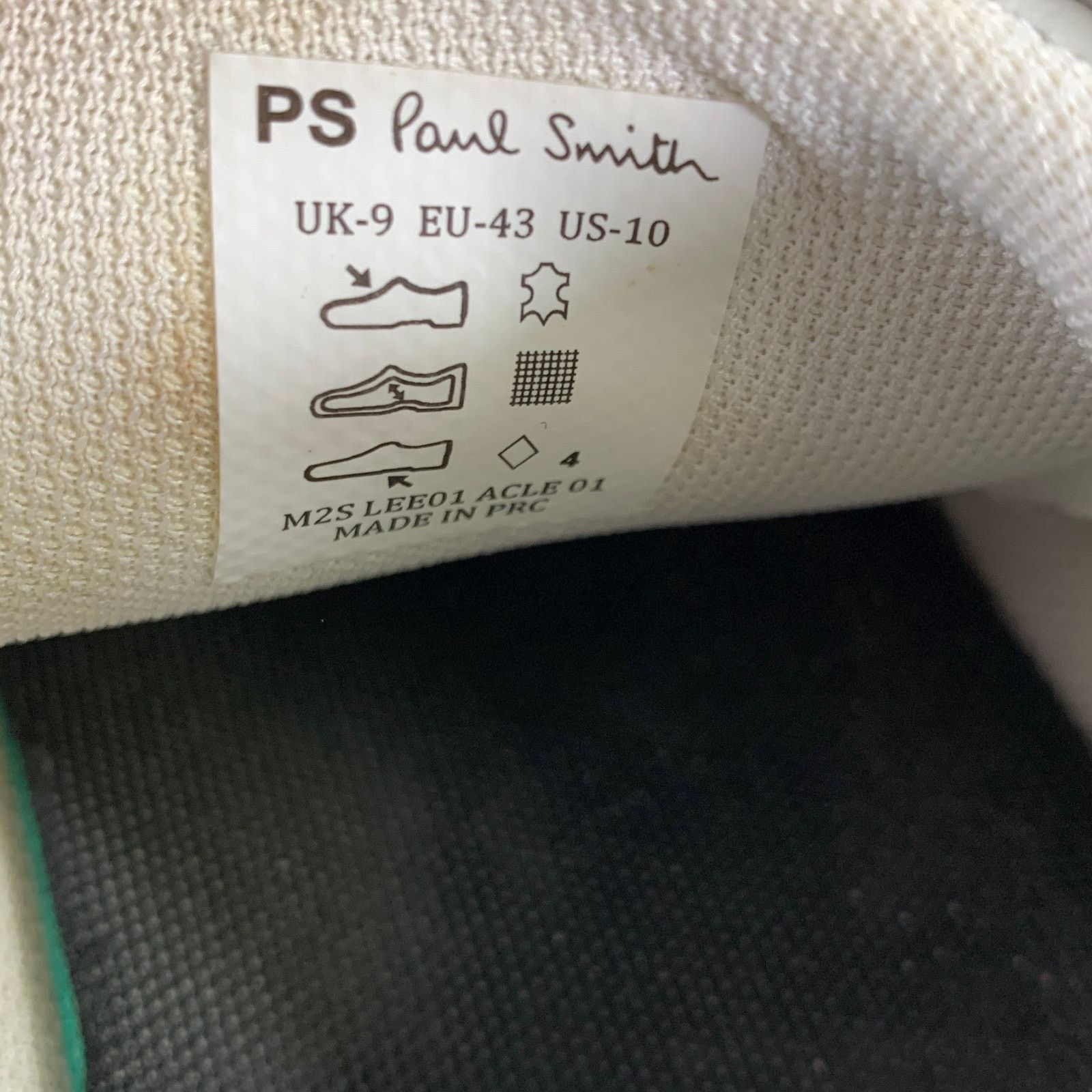 Paul Smith PS by PAUL SMITH Size 10 White M2S LEE01 Leather Sneakers Size US 10 / EU 43 - 7 Thumbnail