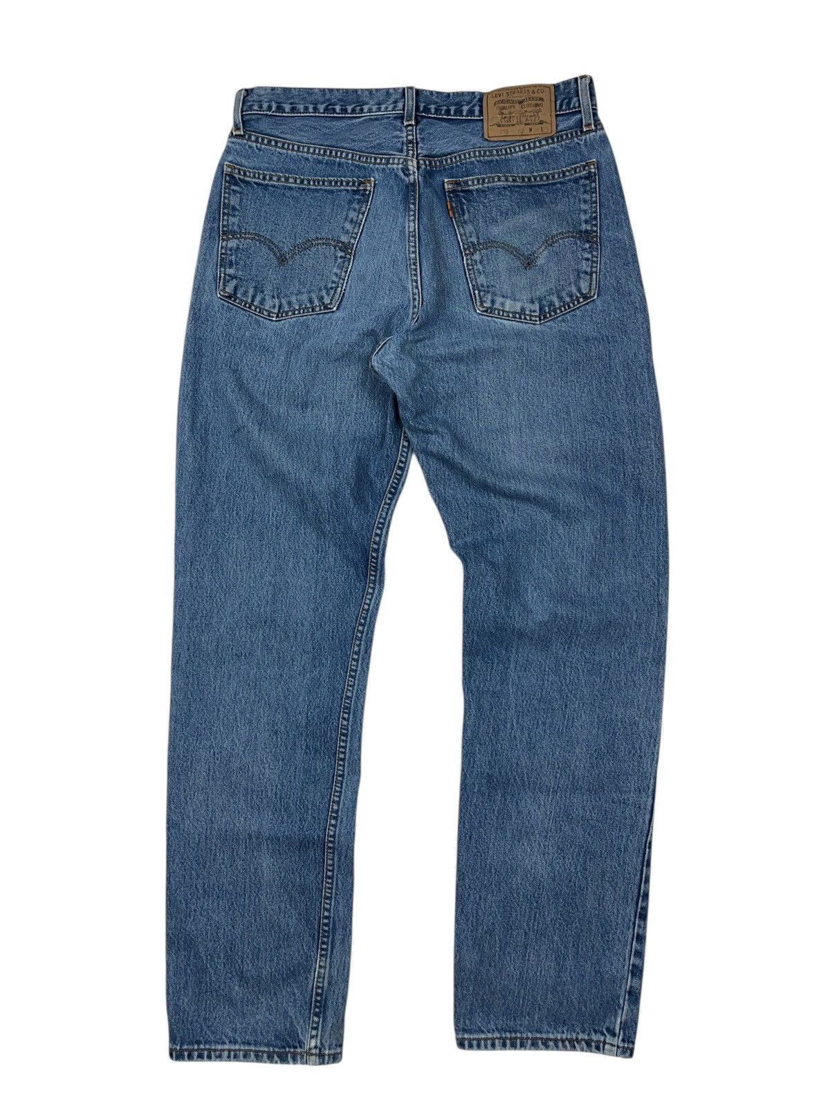 Levi's × Vintage Vintage 90s Levi’s 615 Washed Blue Denim Jeans 34x32 Size US 34 / EU 50 - 2 Thumbnail
