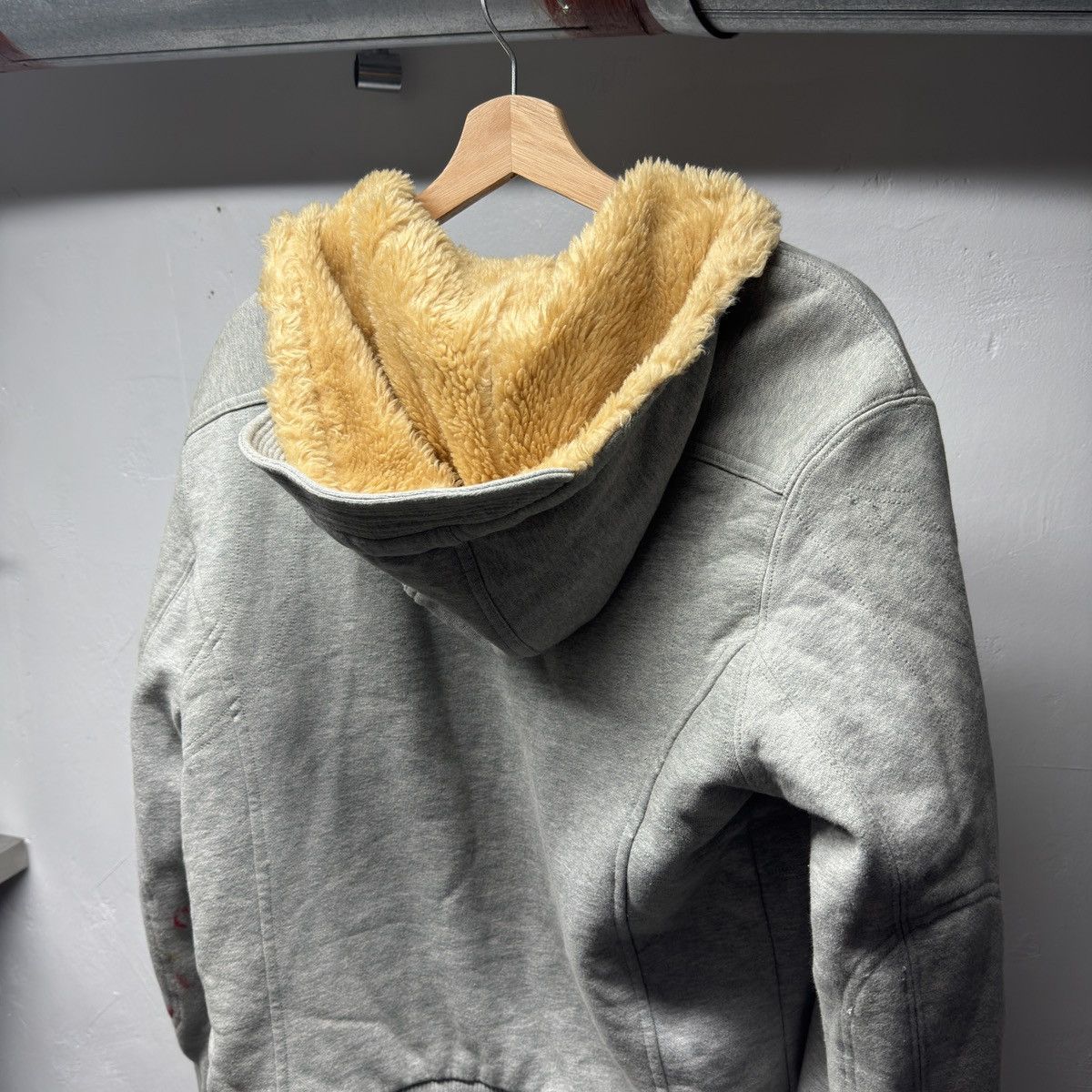 Diesel Diesel Faux Fur Lined Zip Up Hoodie ifsixwasnine ERD Grunge Size US L / EU 52-54 / 3 - 6 Thumbnail
