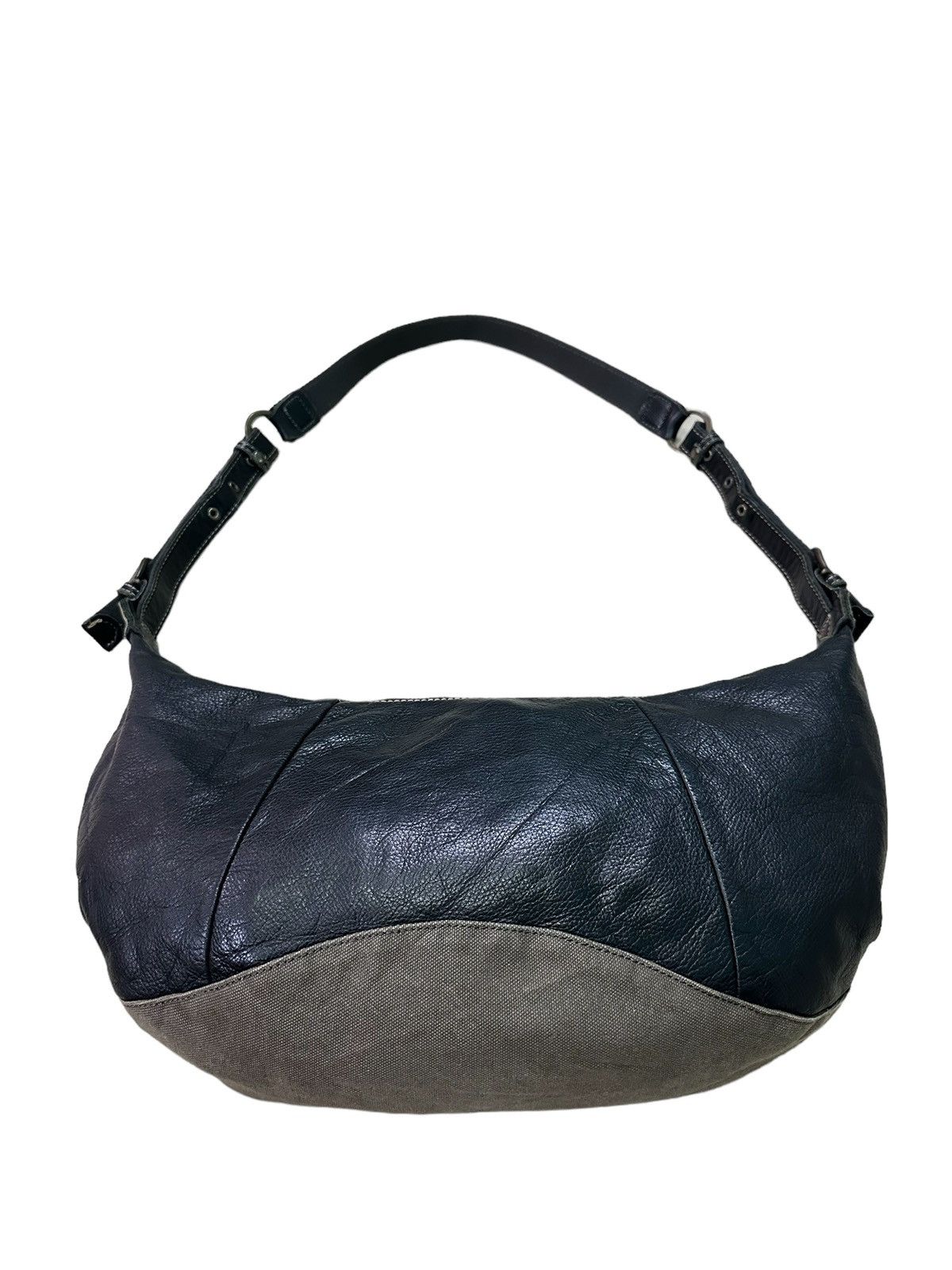 Japanese Brand COMODO PLUST BLACK LEATHER SHOULDER/CROSSBODY BAG Size ONE SIZE - 7 Thumbnail