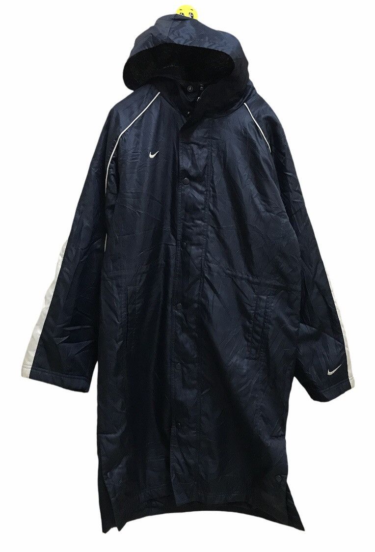 Nike Nike Long Jaket With the Snap Button Size US L / EU 52-54 / 3 - 1 Thumbnail
