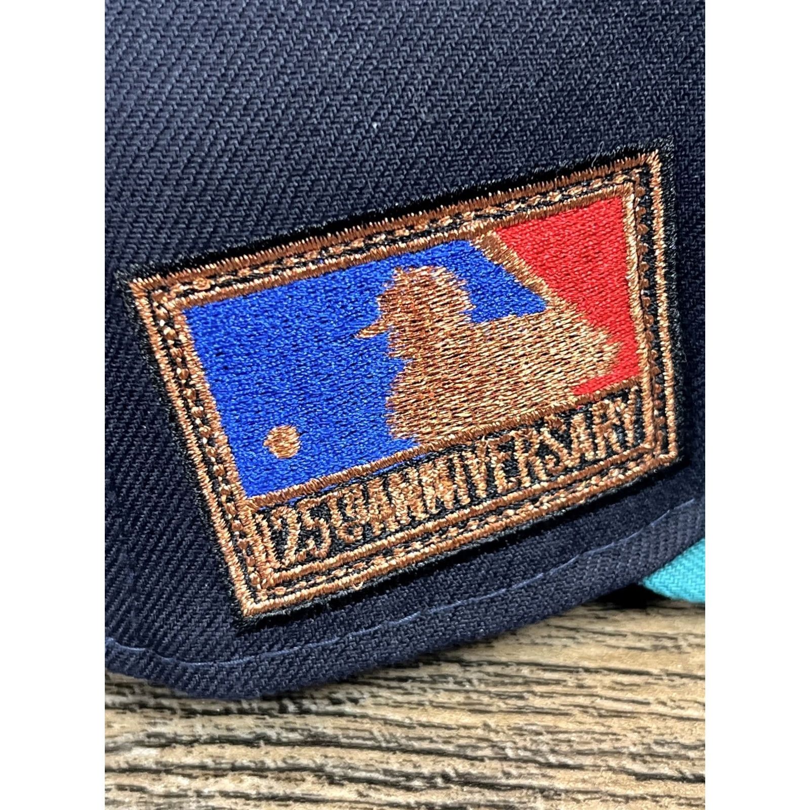 New Era New Era Seattle Mariners 125th Anniversary Hat Cap Black/Blue 7 1/2 Men Green Baseball Cap Mariners 125th Anniversary Mens Cap Size ONE SIZE - 3 Thumbnail
