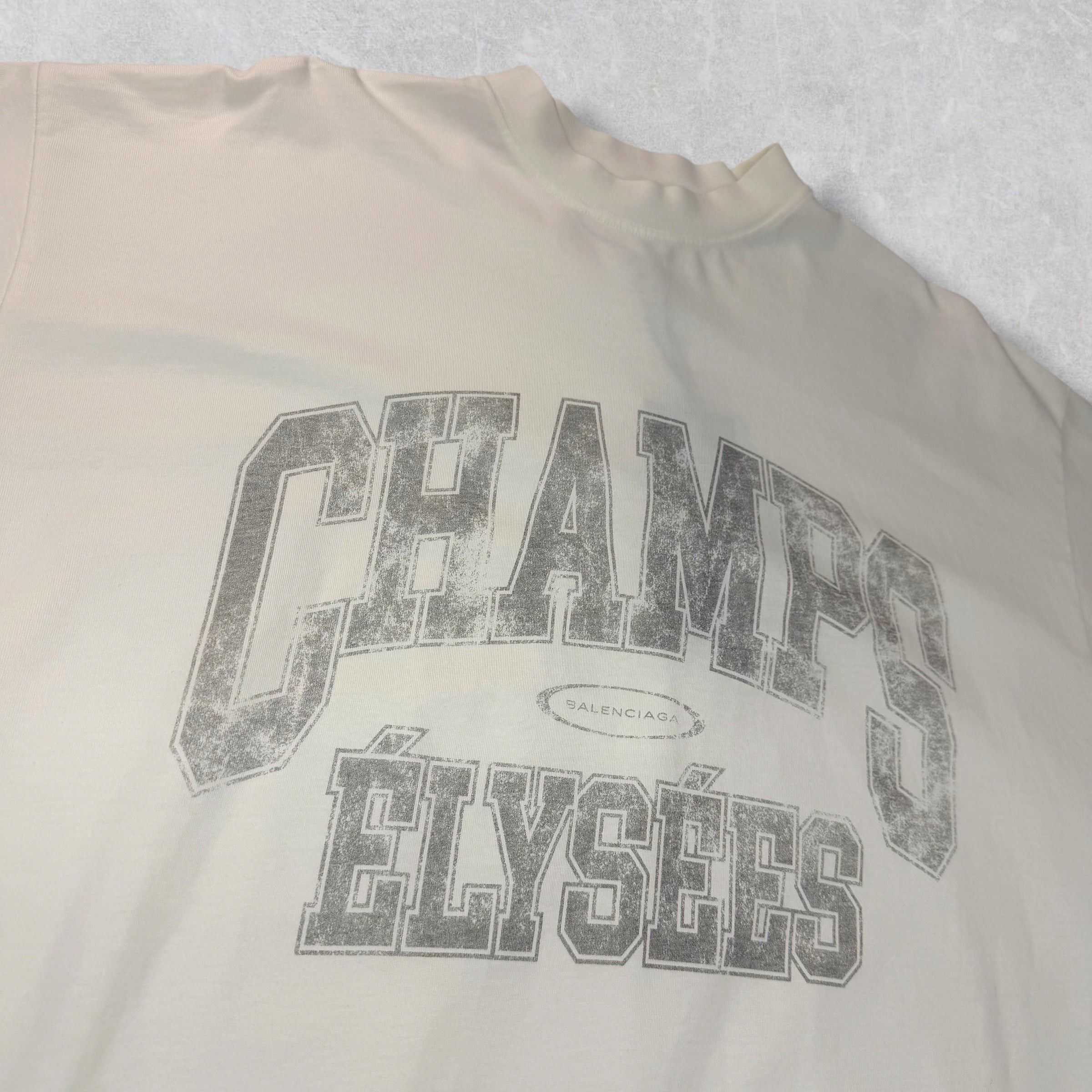 Balenciaga Balenciaga Champs-Elysees Oversized Tee 3 (XXXL) Size US XXL / EU 58 / 5 - 2 Thumbnail