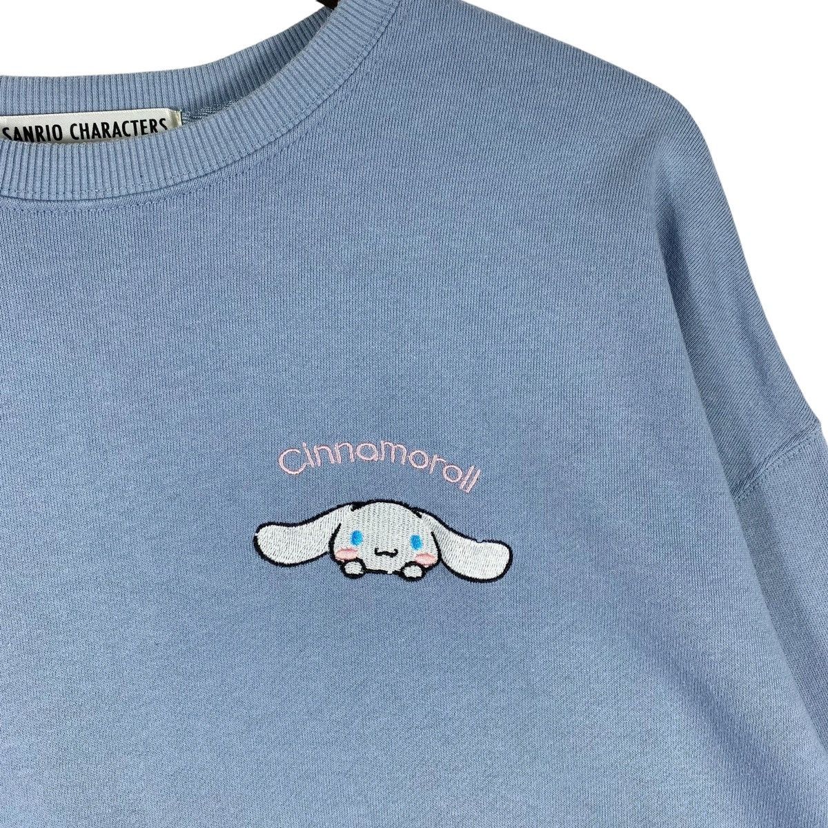 Vintage Vintage Cinnamoroll Crewneck Sweatshirt Light Blue Pullover Size XL / US 12-14 / IT 48-50 - 3 Thumbnail