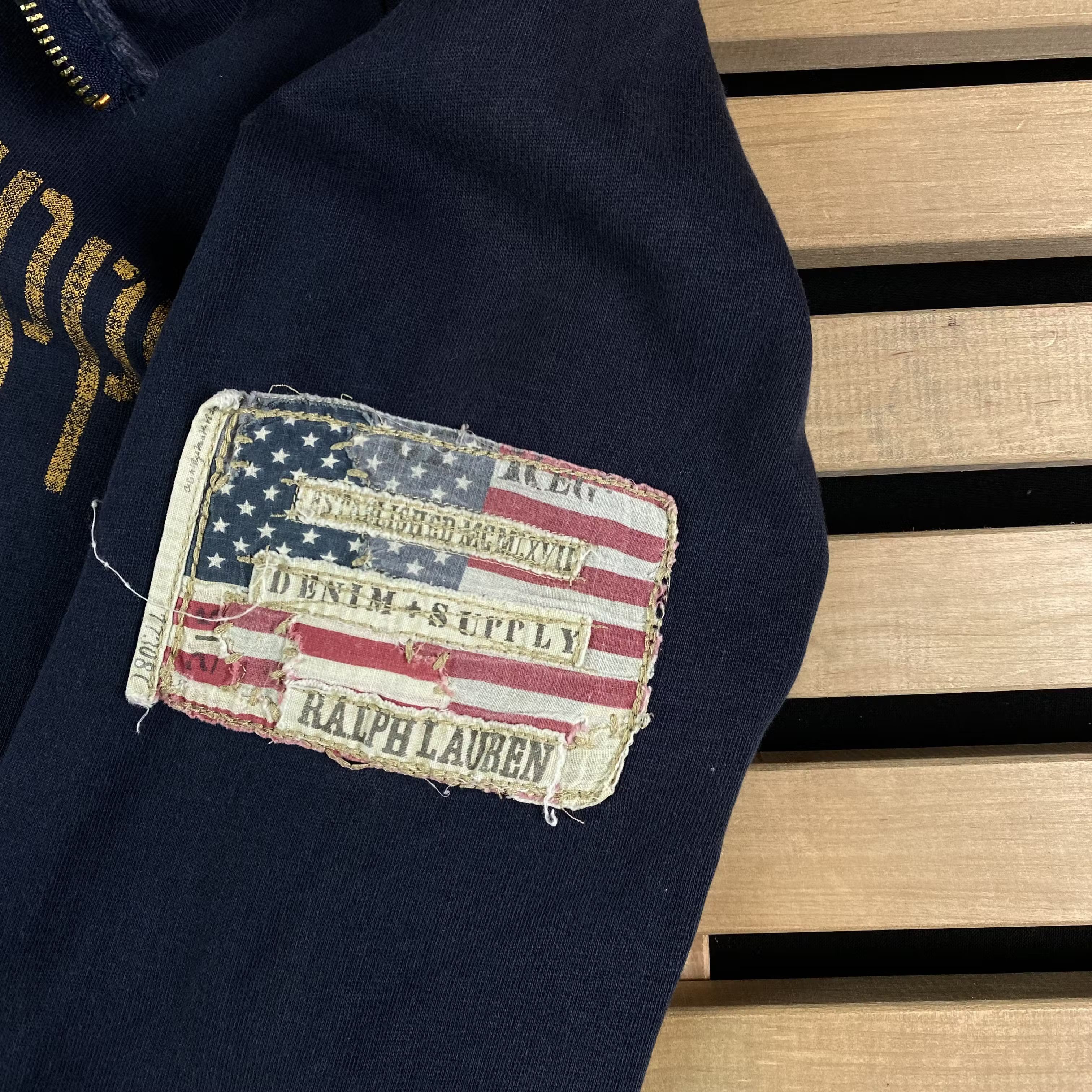 Denim & Supply Ralph Lauren × Ralph Lauren × Vintage Mens Sweatshirt Denim Supply Ralph Lauren Vintage Size S Size US S / EU 44-46 / 1 - 7 Thumbnail