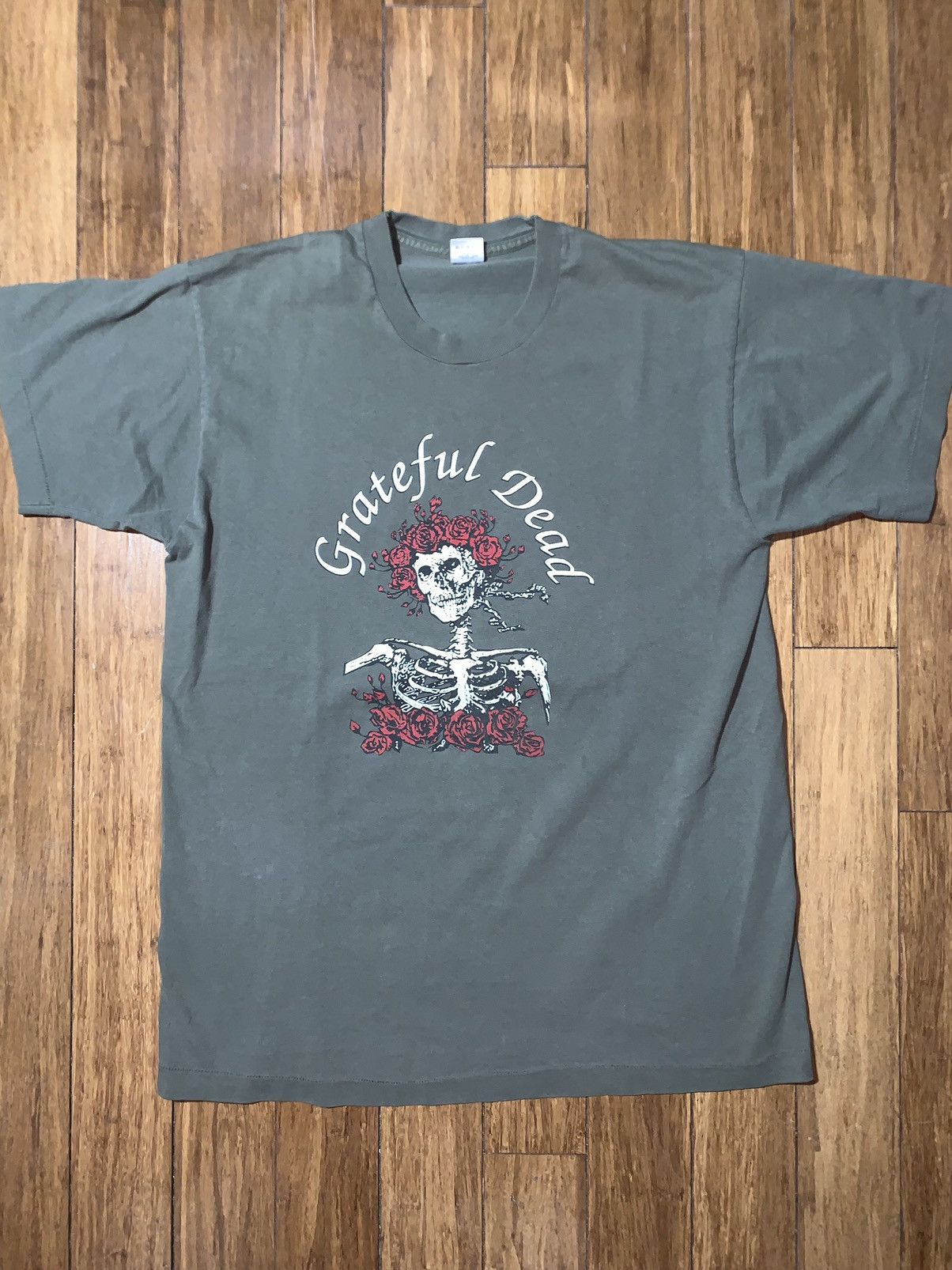 image of Band Tees x Grateful Dead Vintage Grateful Dead Tee in Green, Men's (Size XL)