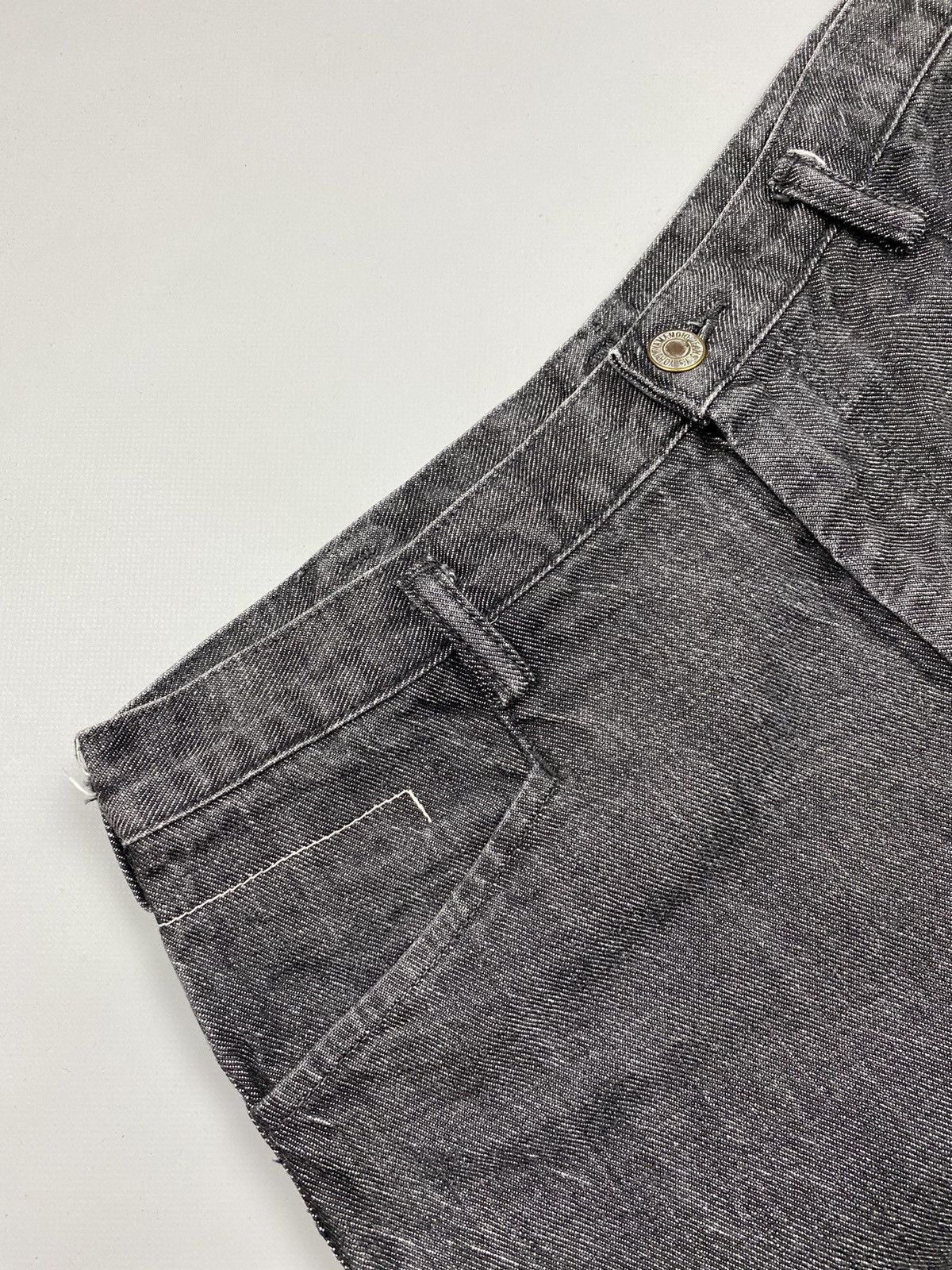 Vintage Y'S Yohji Yamamoto vintage denim jeans size 1 Size 25" / US 0 / IT 36 - 6 Thumbnail