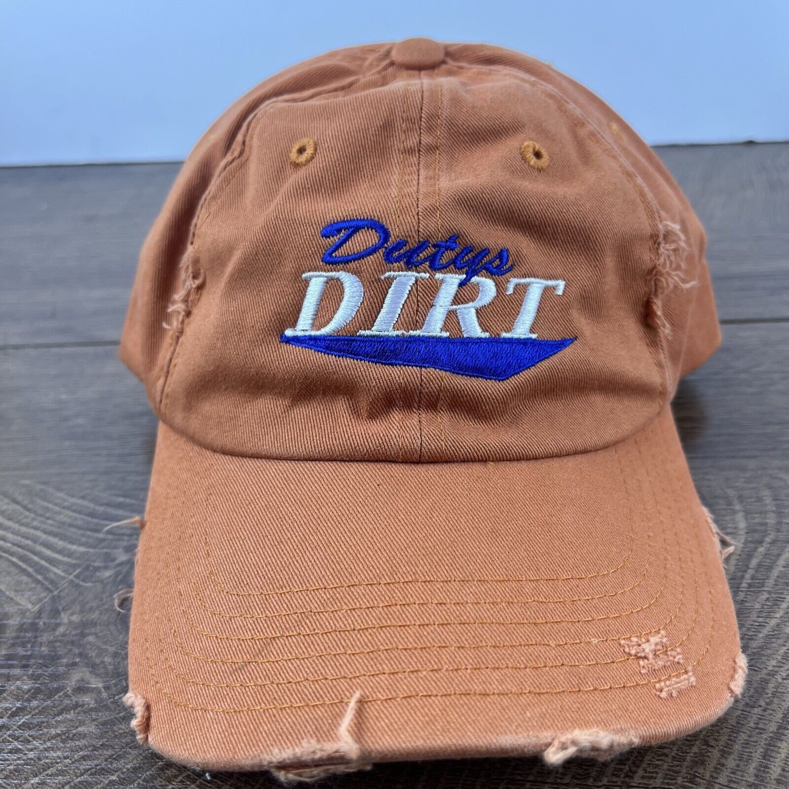 Other Dustys Dirt Hat Dusty Adjustable Hat Orange Adjustable Hat A Size ONE SIZE - 1 Thumbnail