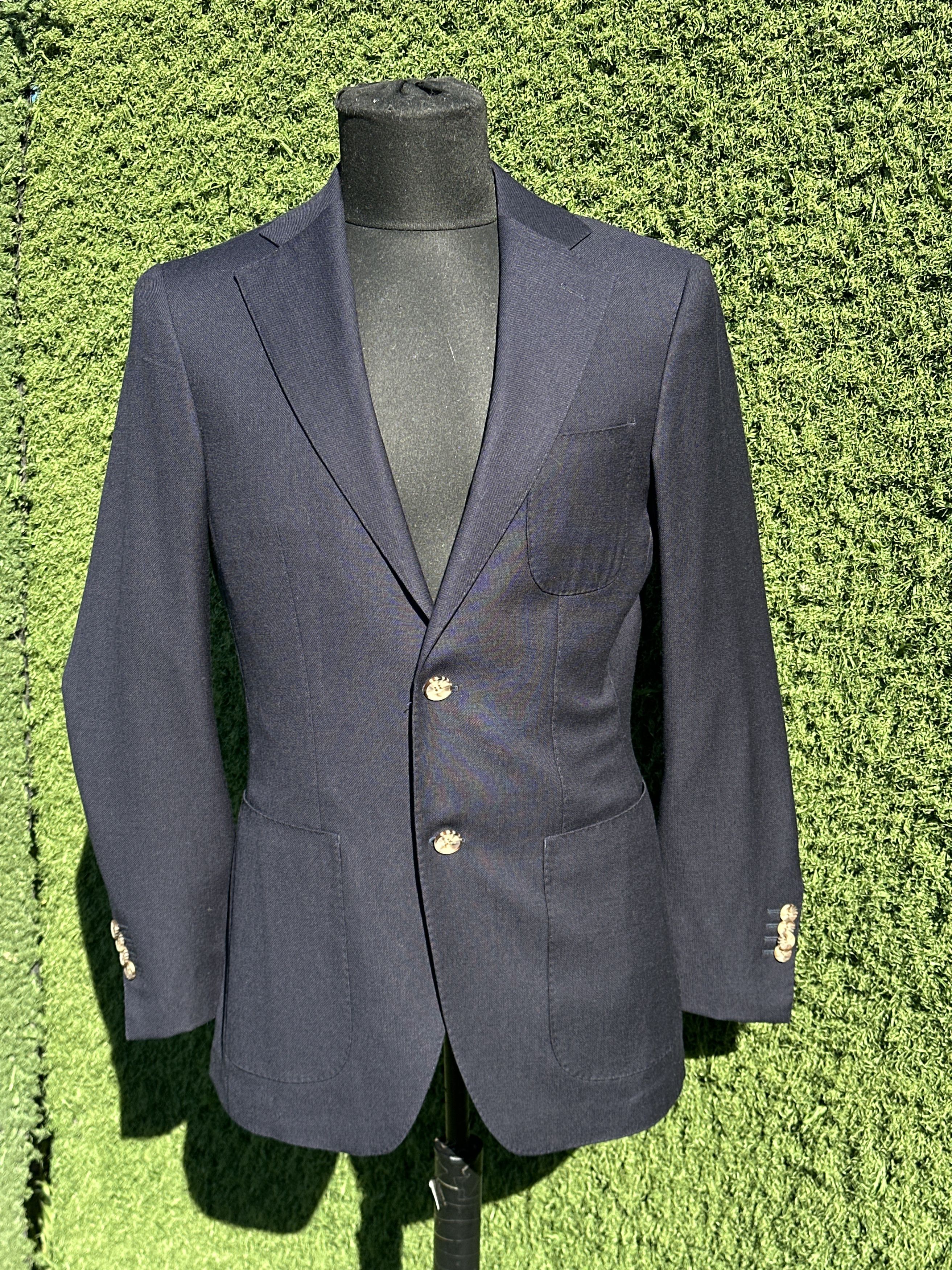 Suitsupply Suitsupply Havana Super 130s Wool Patch Blazer 46 Slim Size 46S - 1 Thumbnail