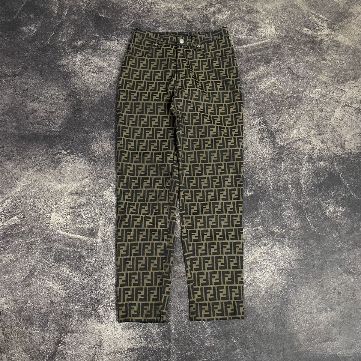 Fendi Fendi monogram jeans Size 29" - 2 Thumbnail