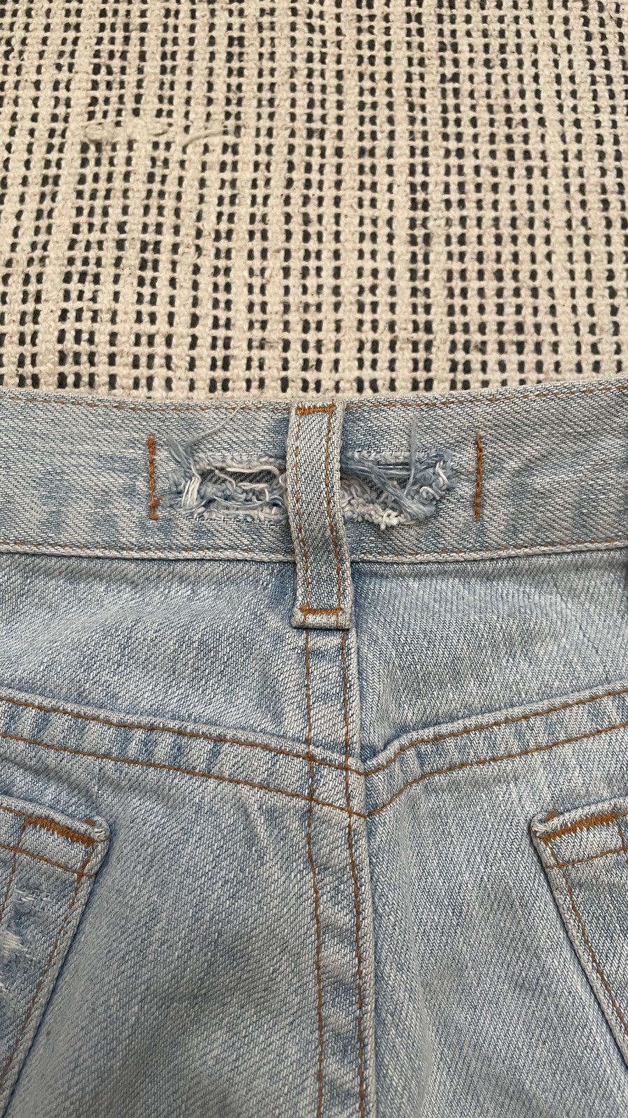 Roberto Cavalli JUST ROBERTO CAVALLI DISTRESSED VINTAGE DESIGN DENIM JEANS Size US 34 / EU 50 - 12 Thumbnail