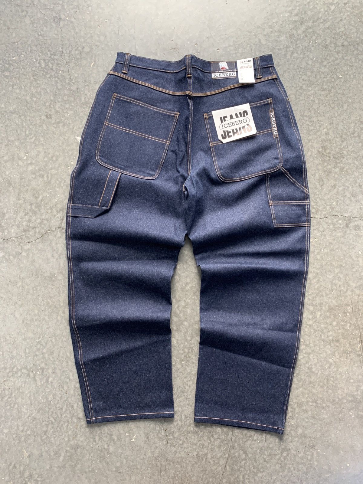 Iceberg × Southpole × Vintage BNWT Vintage Y2K Iceberg Carpenter Jeans Size US 42 / EU 58 - 1 Thumbnail