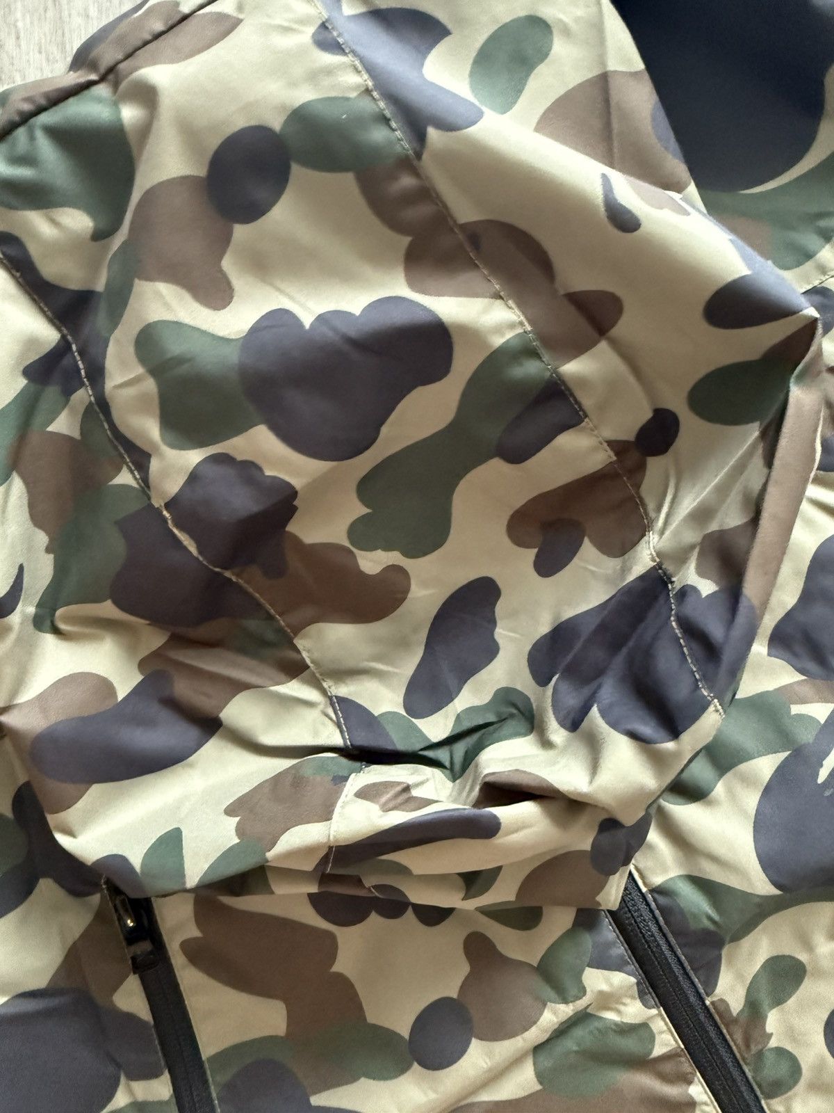 Bape Bape Green Camo Shark Windbreaker Size US M / EU 48-50 / 2 - 9 Thumbnail