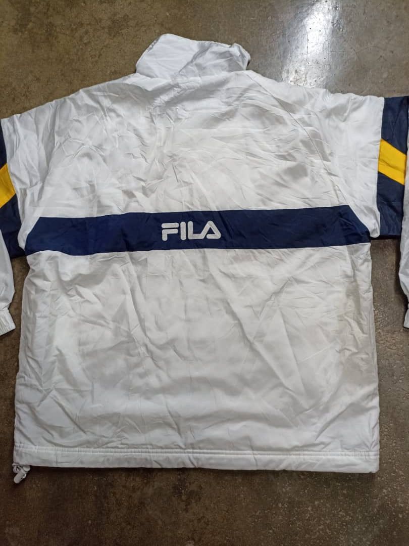 Fila × Vintage Fila windbreaker Jacket Size US S / EU 44-46 / 1 - 6 Thumbnail