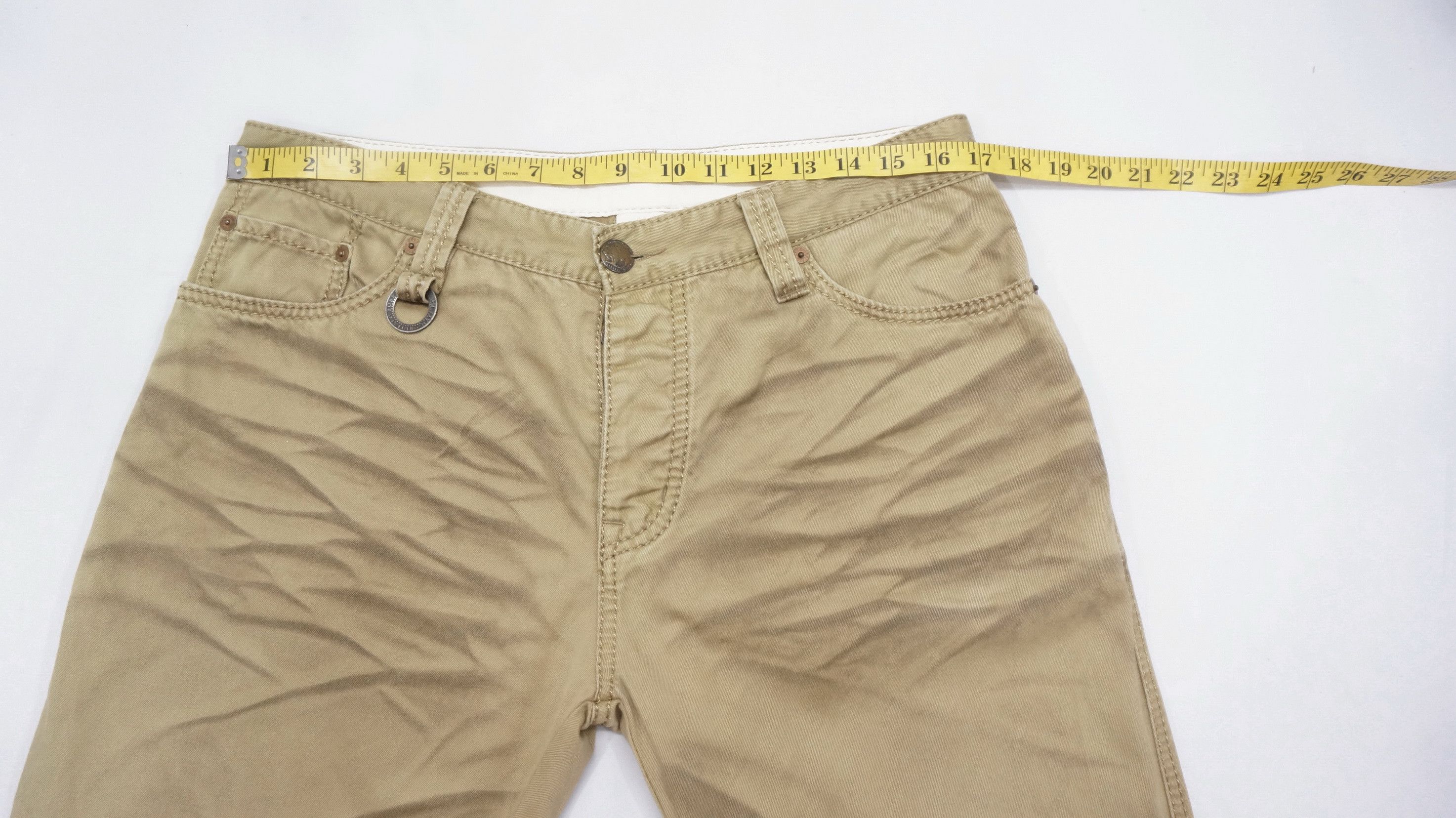 BUFFALO BOBS 💥 Fye Buffalo Bobs Smoked Whisker Buttonfly Pants Size US 34 / EU 50 - 6 Thumbnail