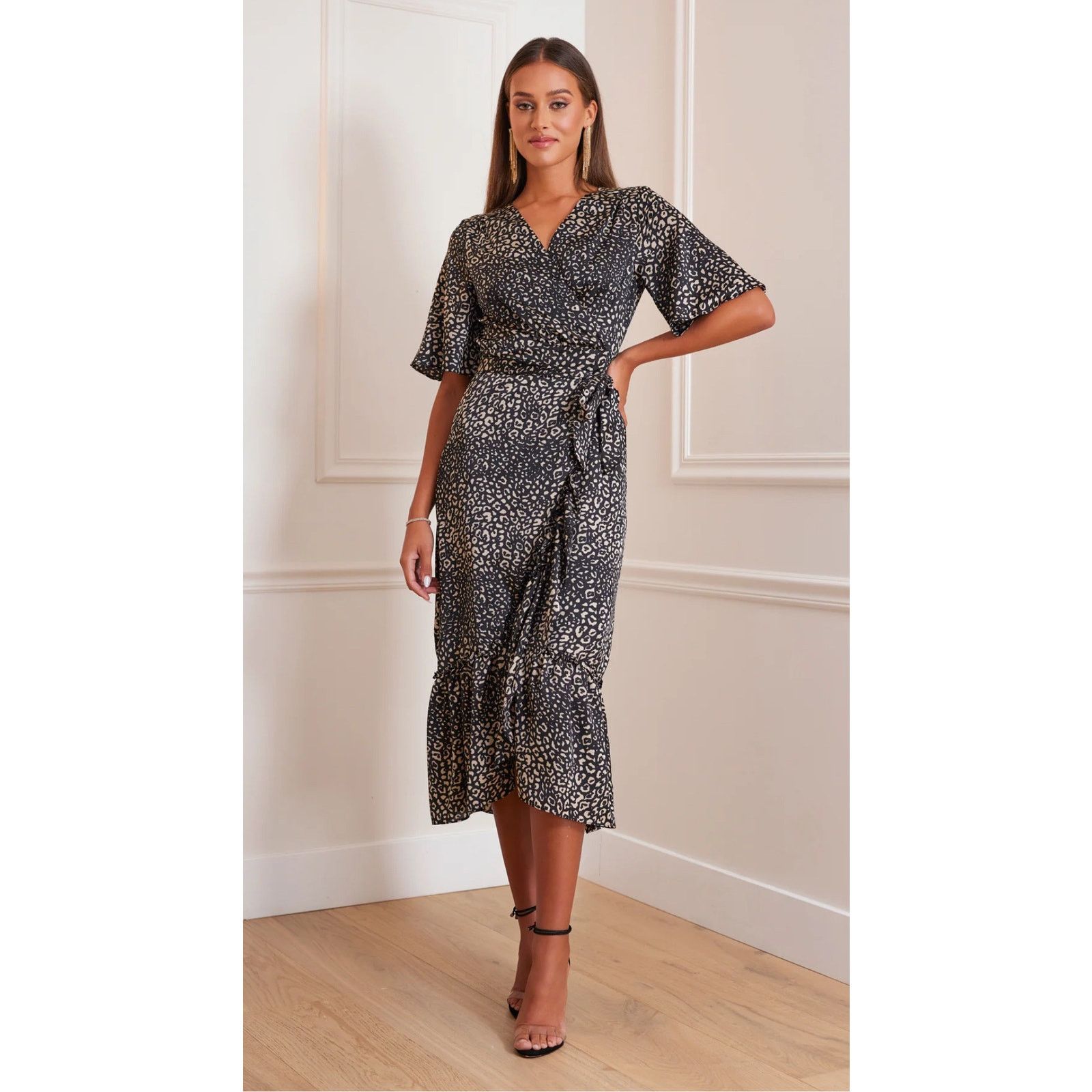 Other Bishop + Young, Privilege Wrap Dress, NWT, Size: L Size L / US 10 / IT 46 - 1 Thumbnail