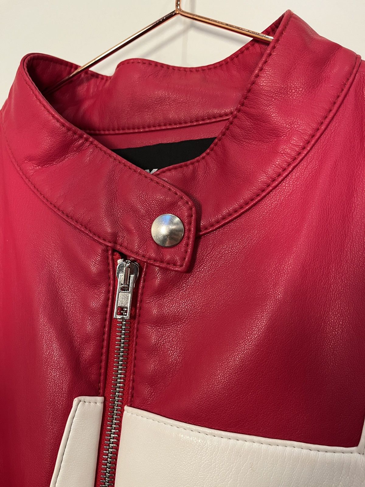 Mowalola Mowalola Faux Leather Cross Jacket (unisex) Size US L / EU 52-54 / 3 - 20 Thumbnail